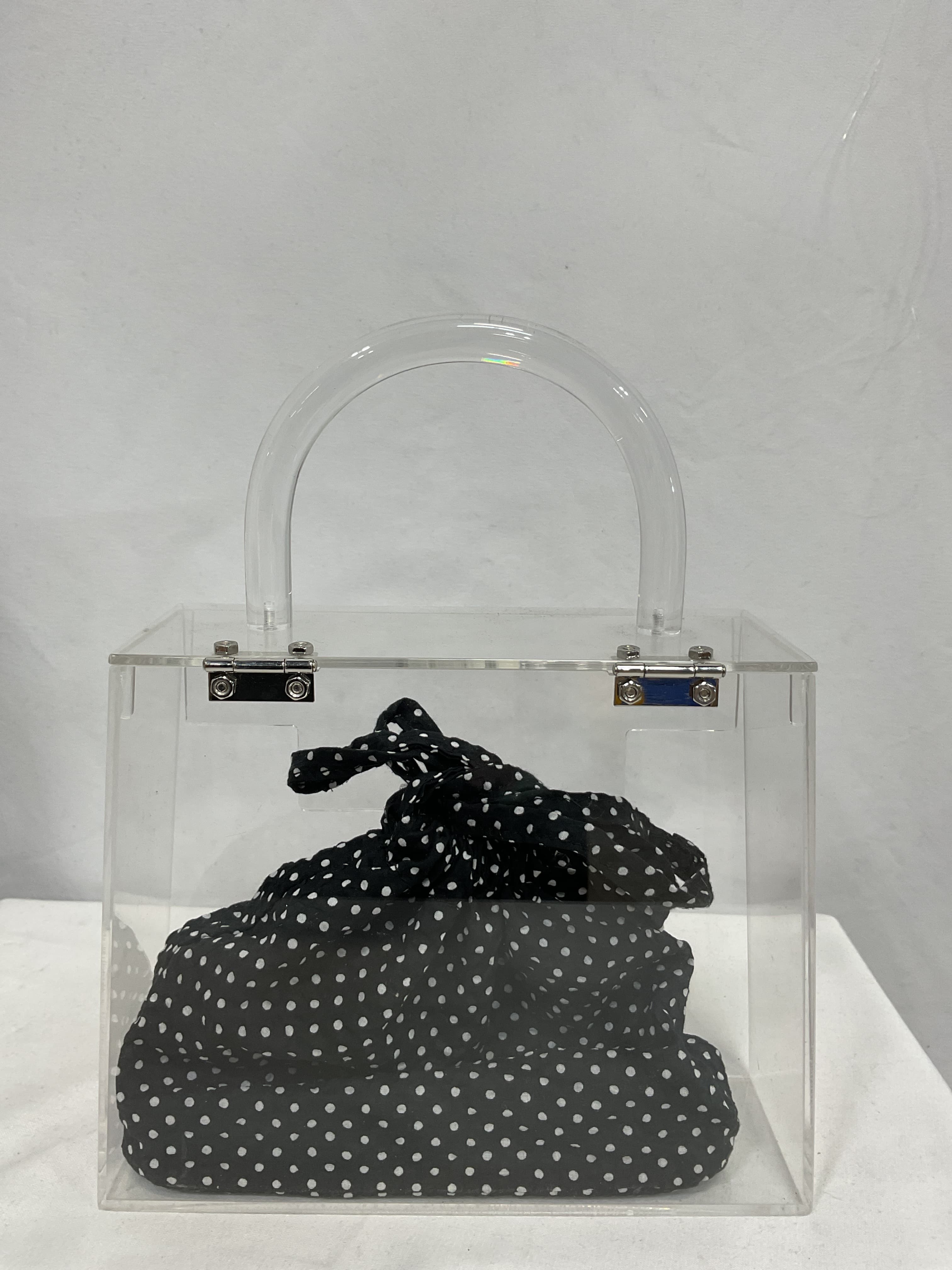 Acrylic Plastic Handle Bag - Image 4