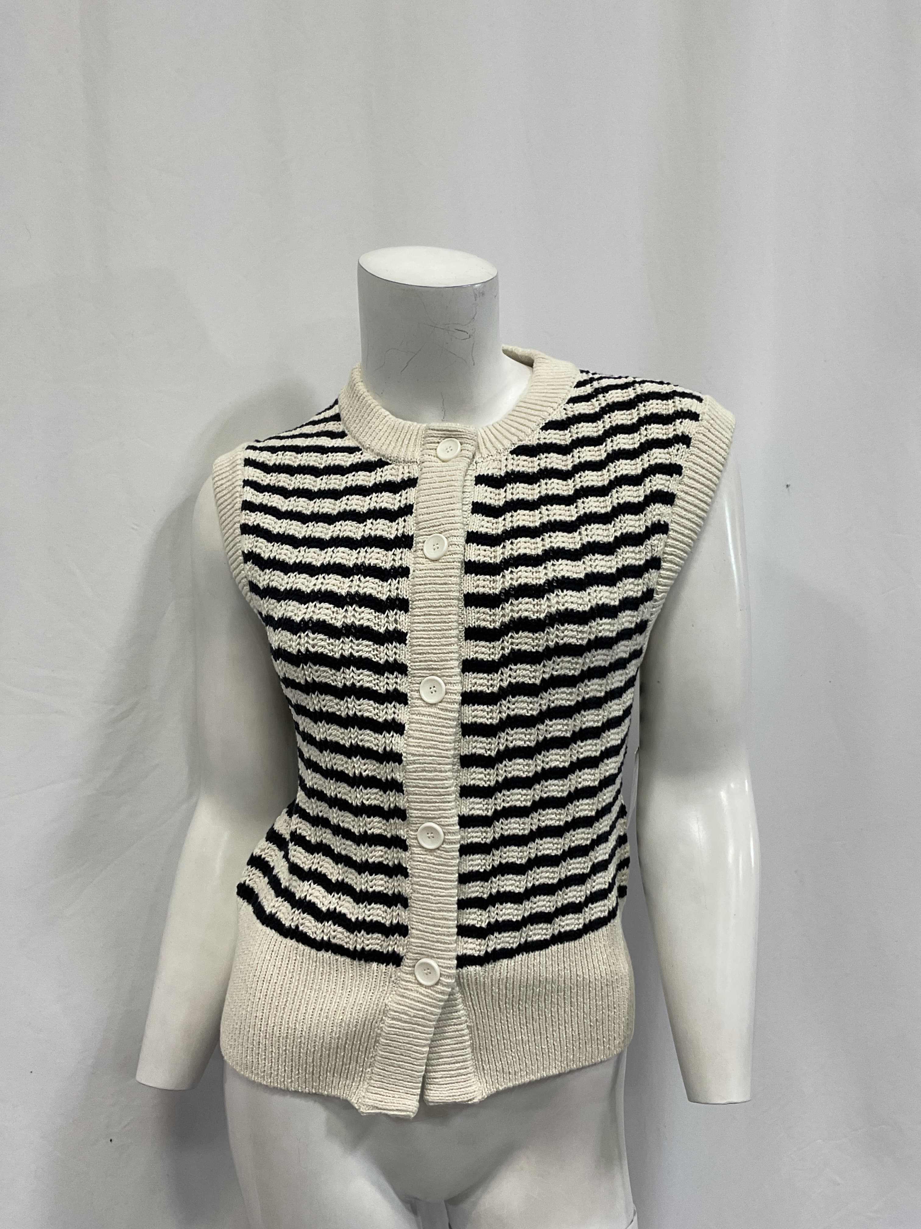 Margo Striped Knit Top - Image 4