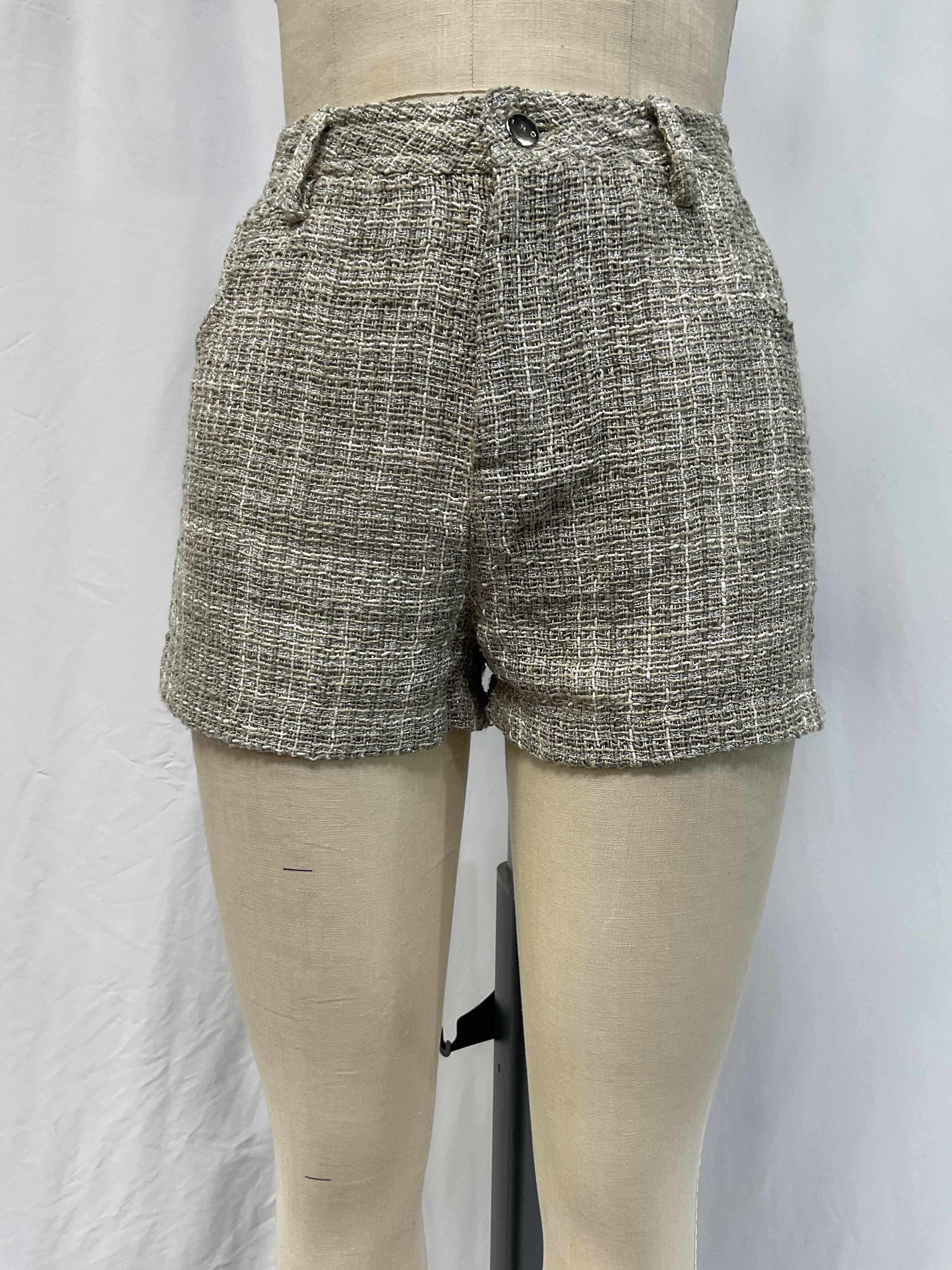 Dilana Short In Mixed Beige - Image 4