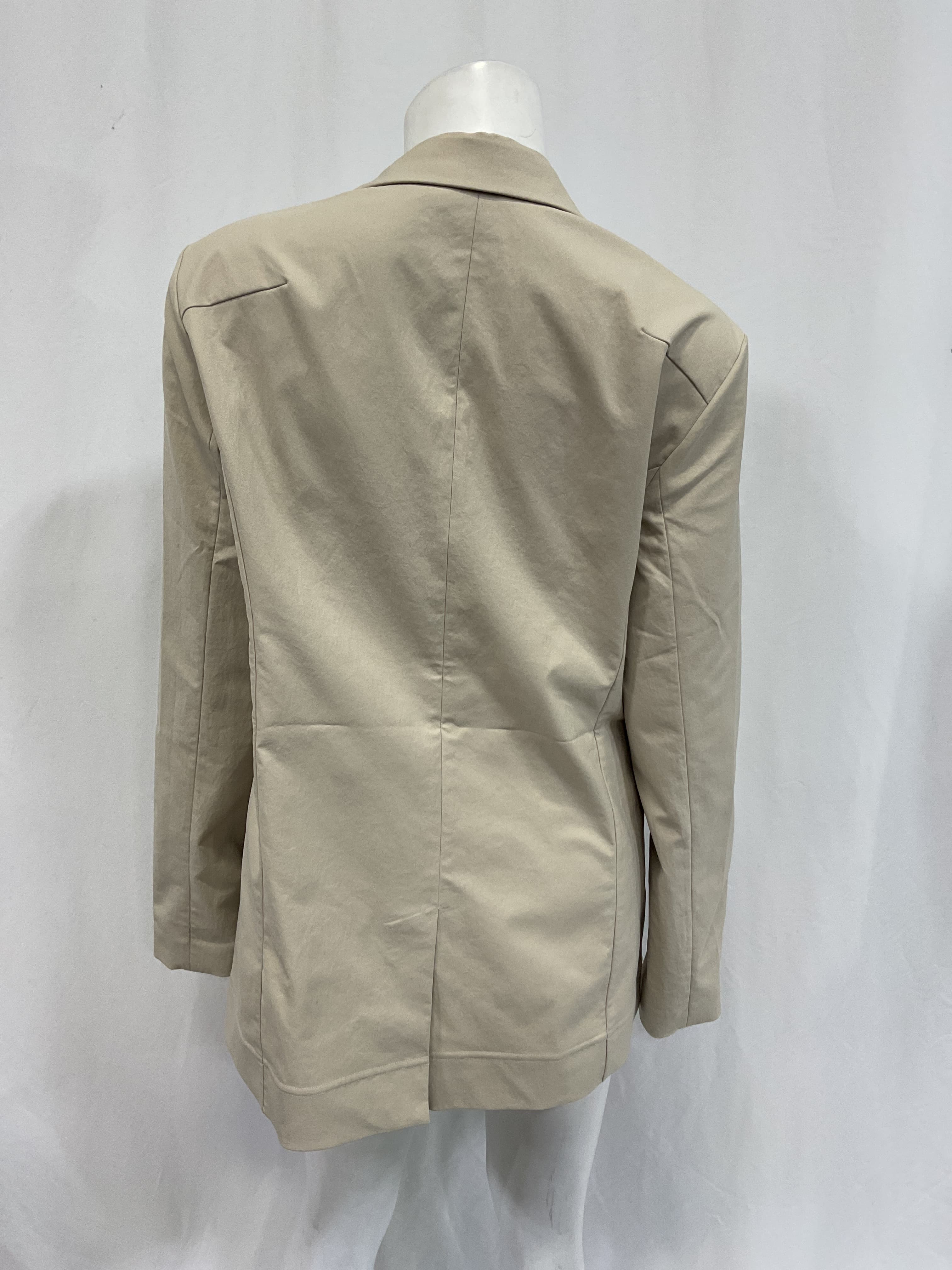 Relaxed-Fit Twill Blazer - Image 3
