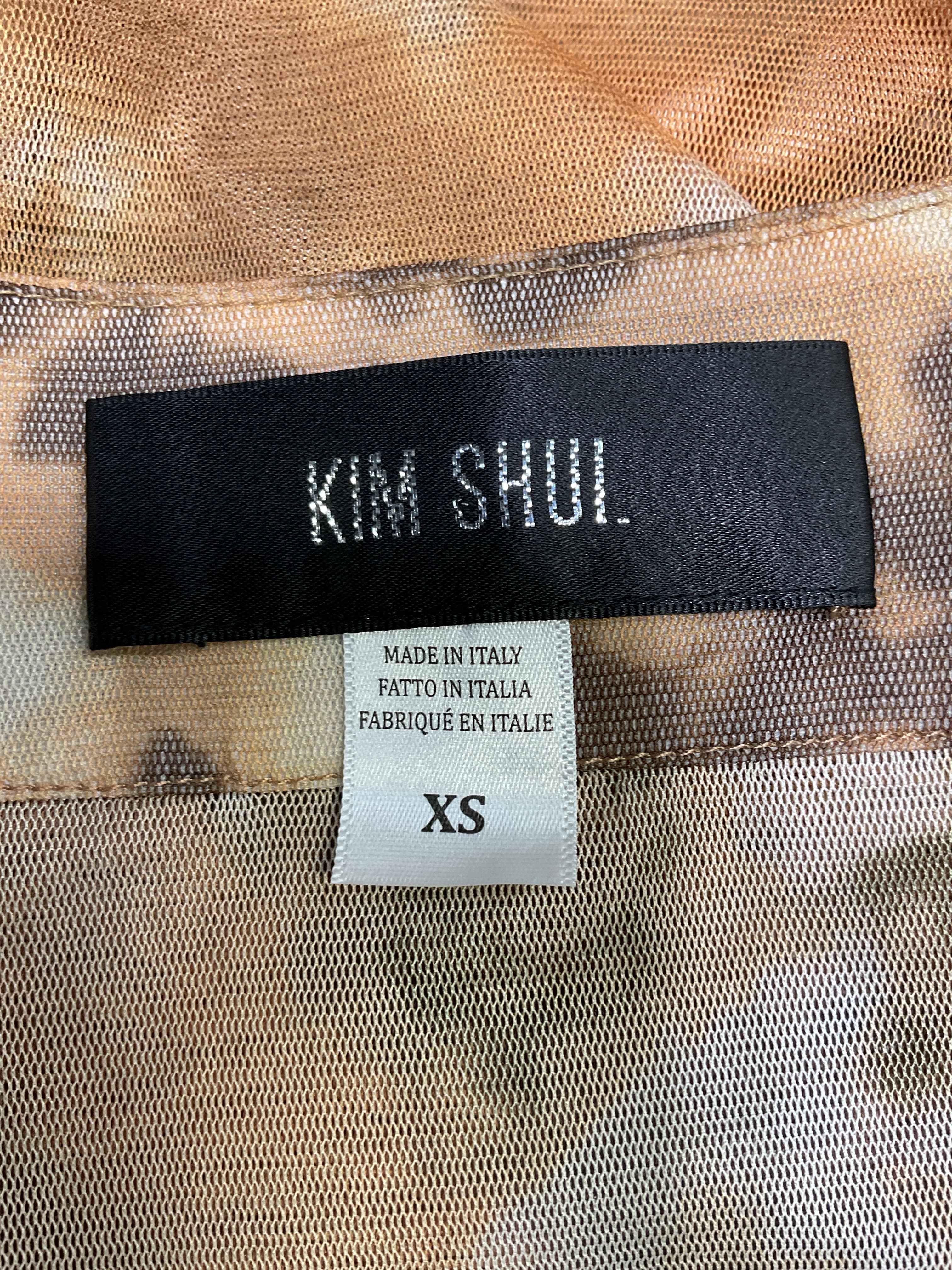Shirred Mesh Skirt - Image 4