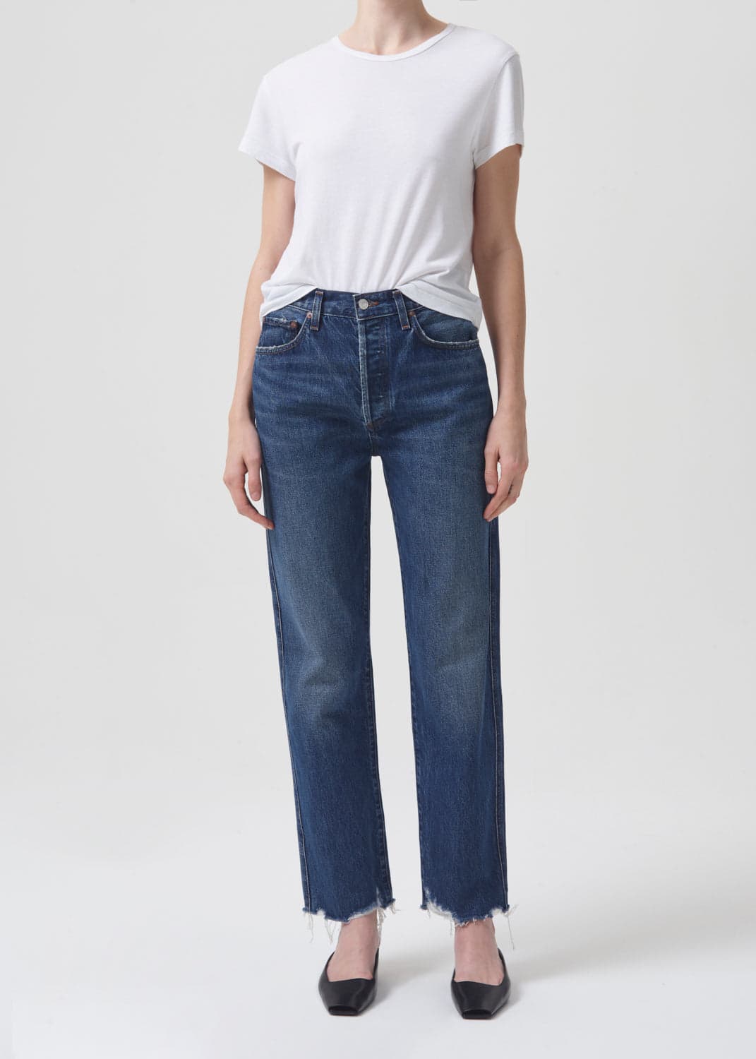 90's Pinch Waist High Rise Straight - Image 1