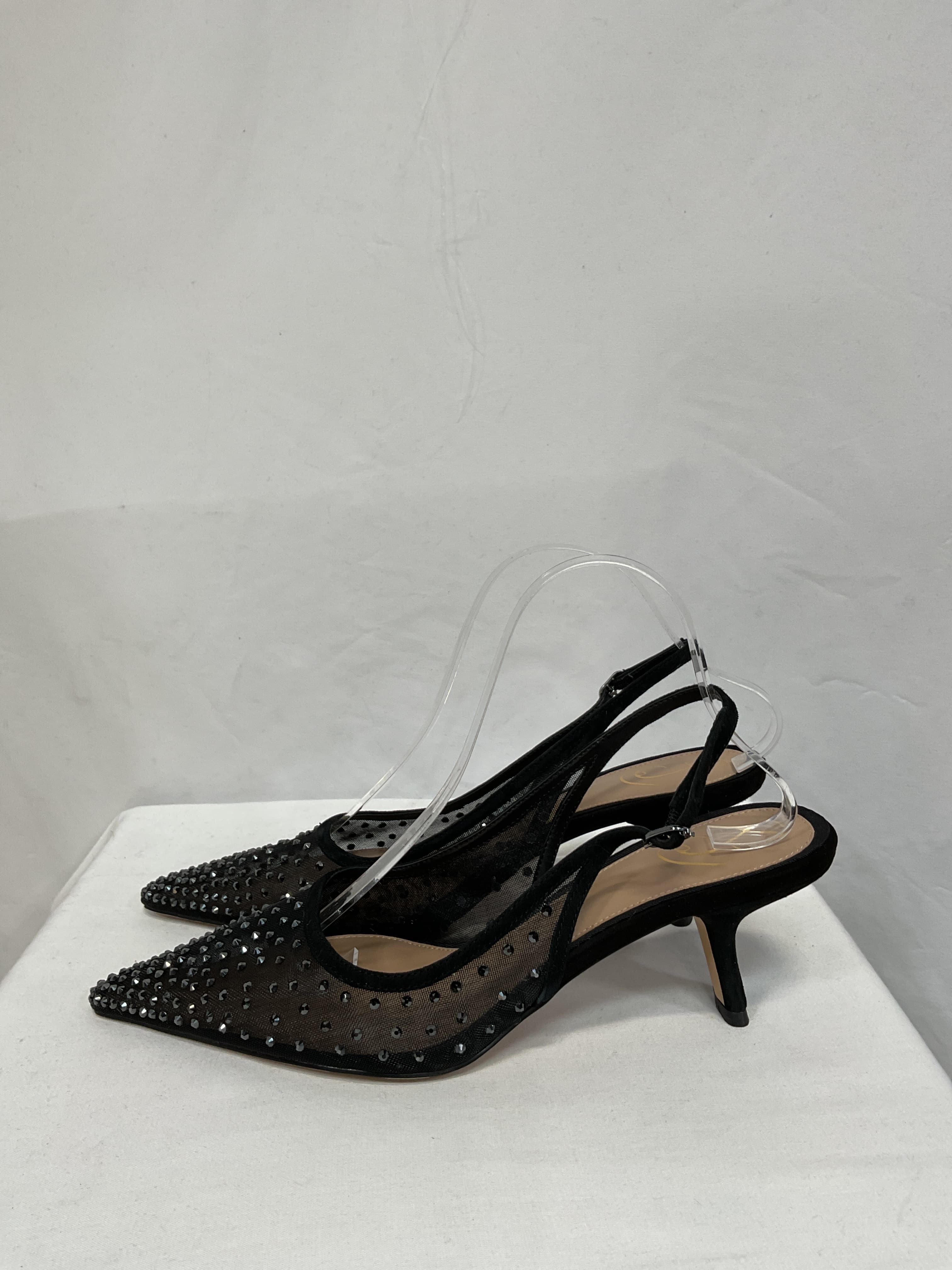Bianka Sling Back In Black - Image 2