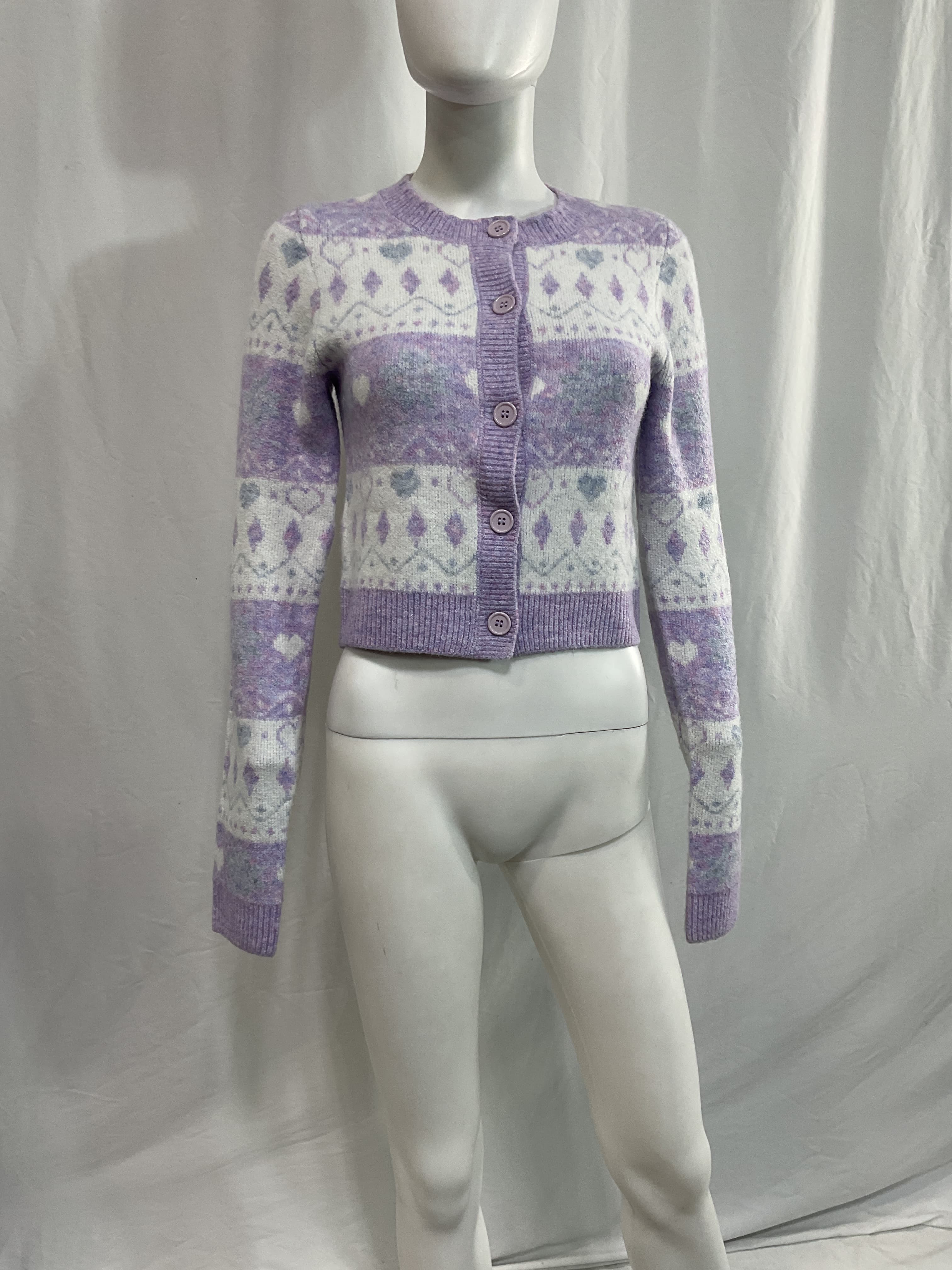 Marnie Fair Isle Cardigan - Image 2
