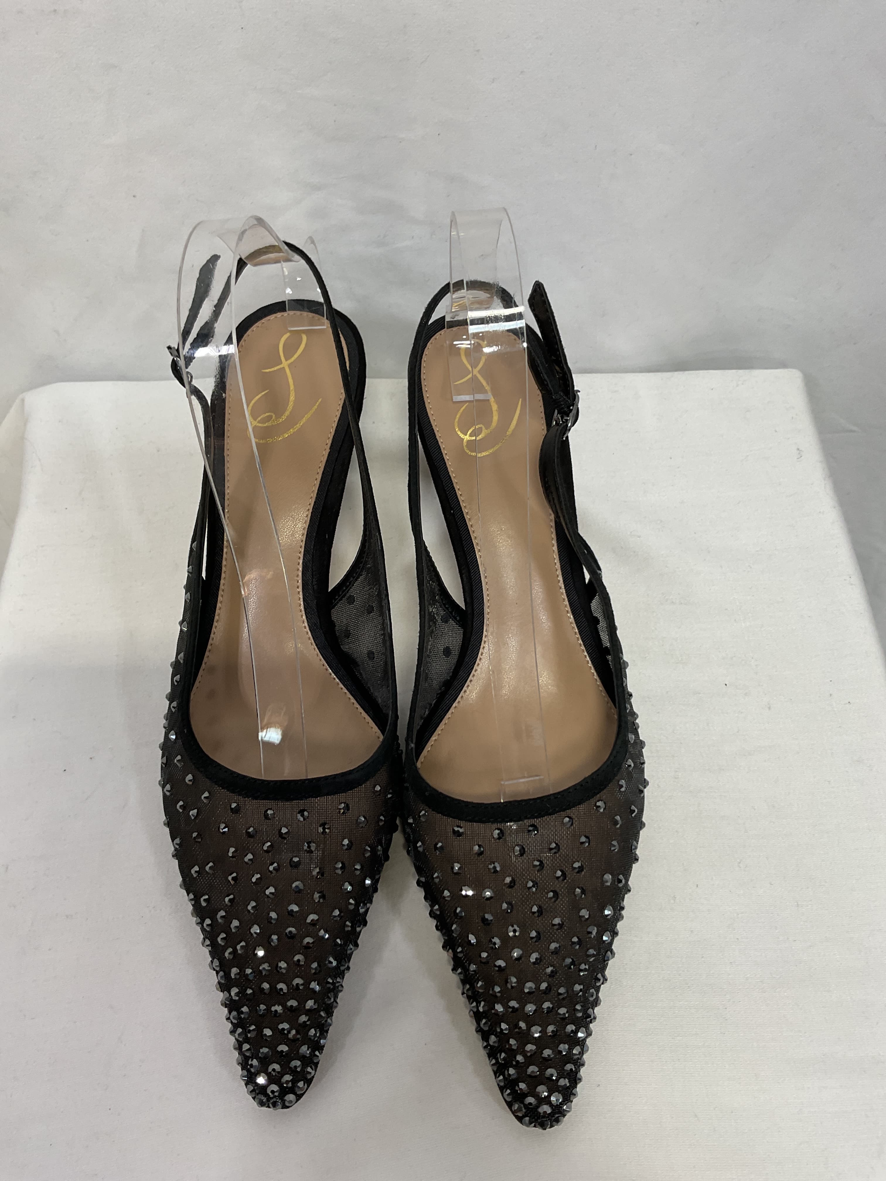 Bianka Sling Back In Black - Image 3