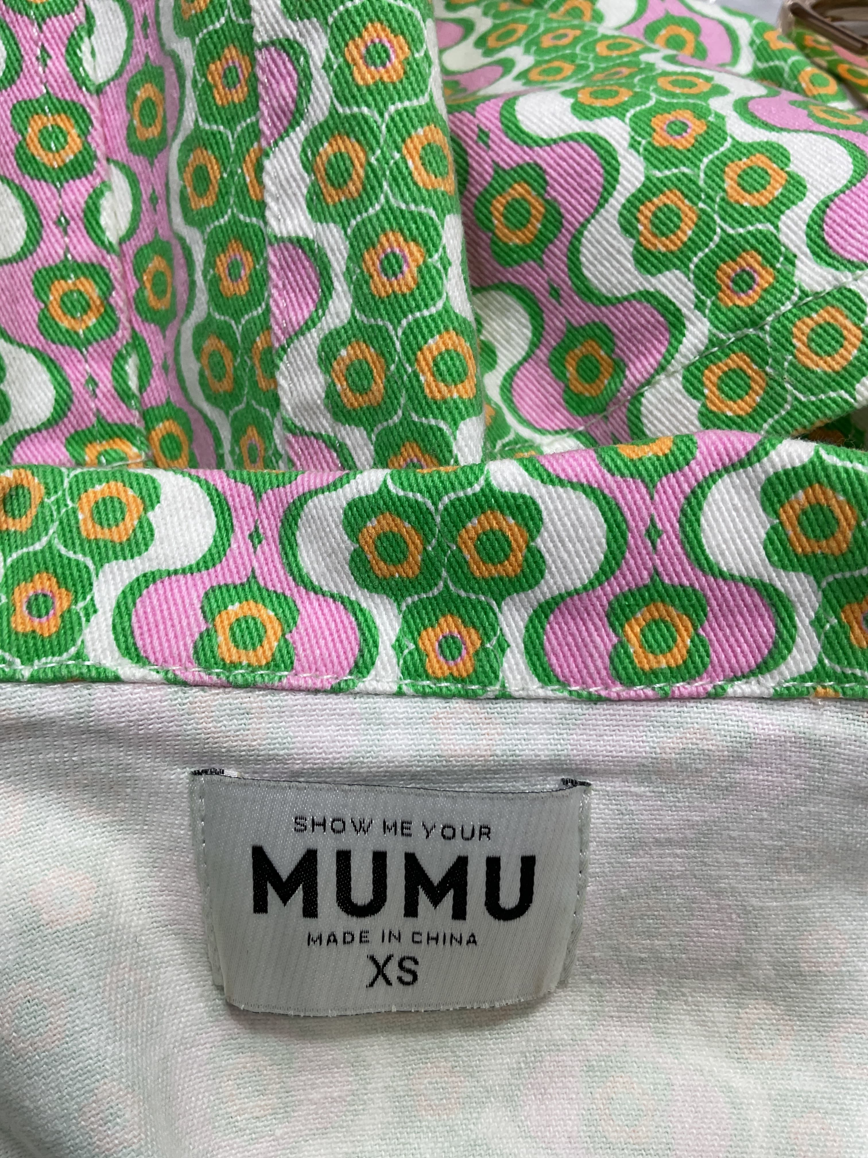 Oxford Tank Dress In Watermelon Geo - Image 3