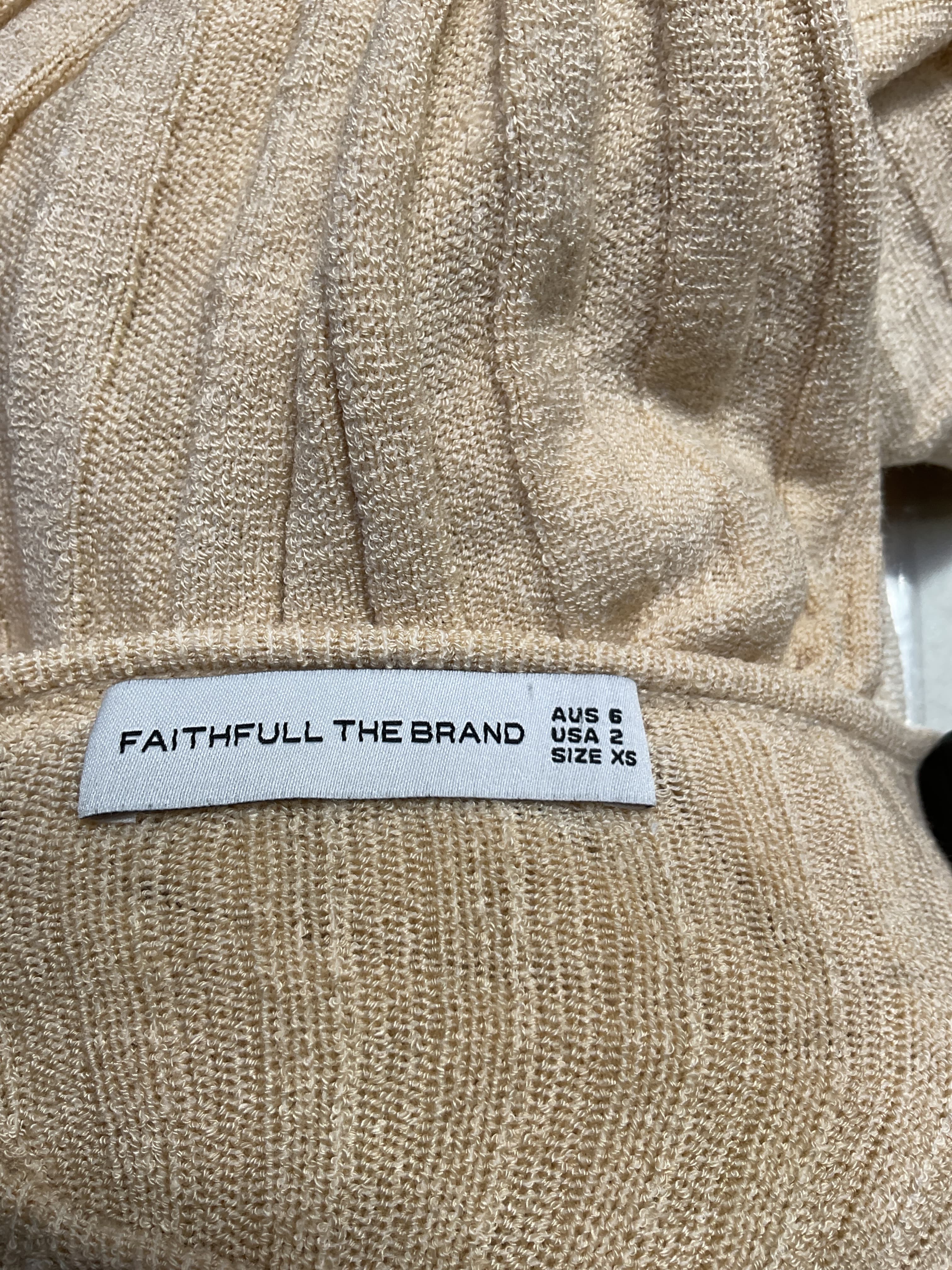 Serafia Maxi Dress In Beige - Image 4
