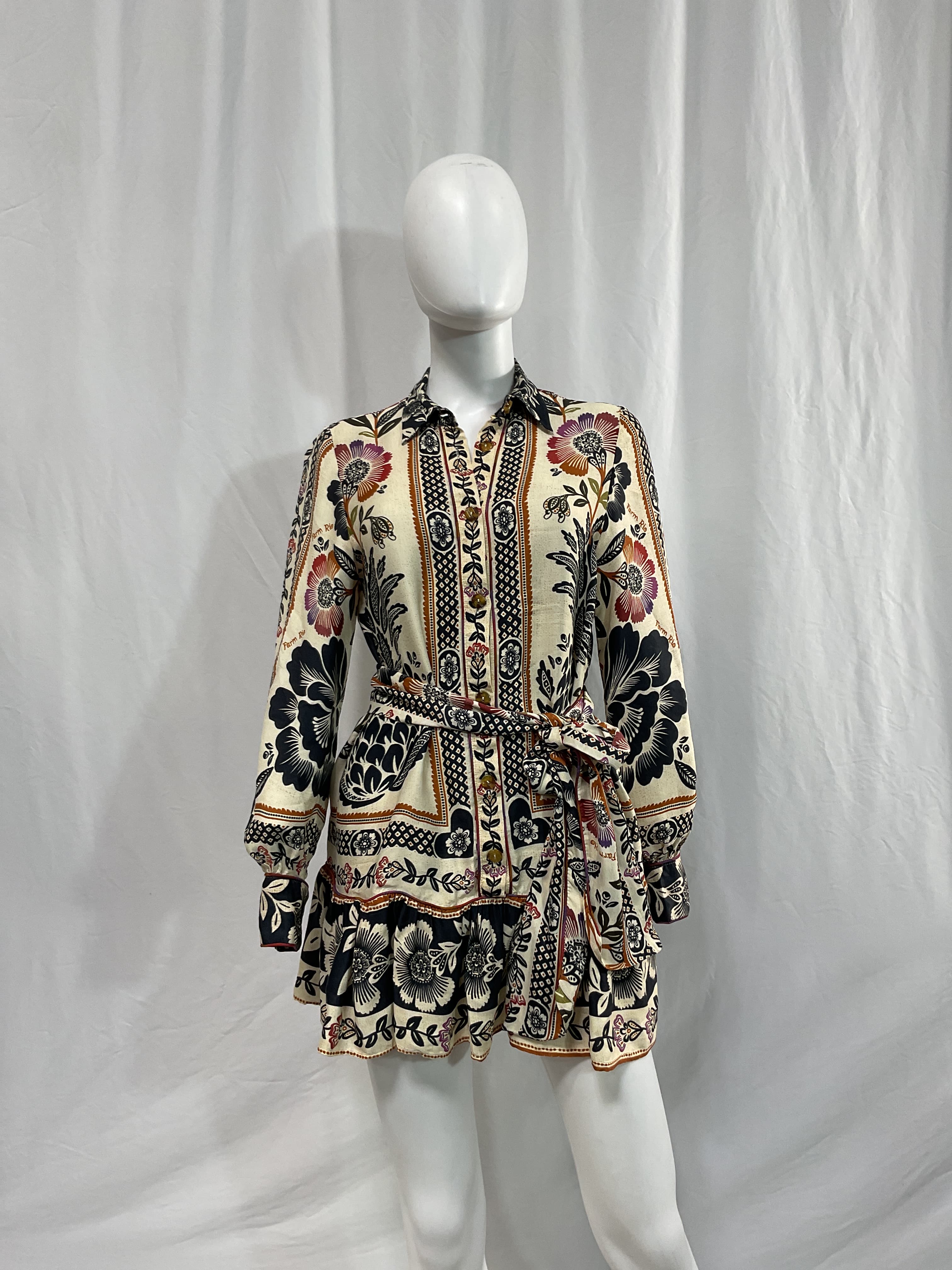 Romantic Garden Lenzing Ecovero Viscose Mini Dress - Image 3