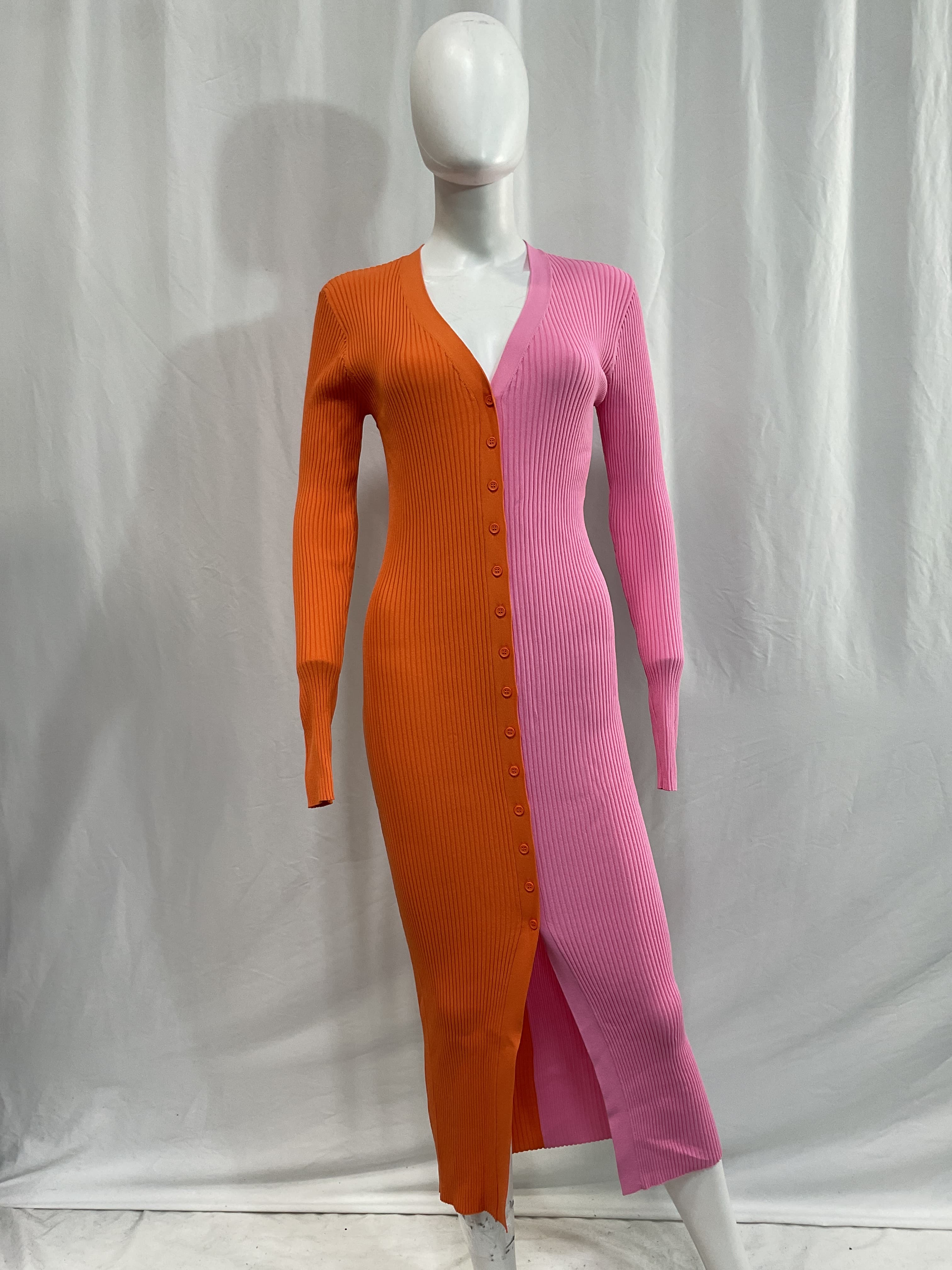 Mini Milton Dress In Poppy & Rosebud - Image 2