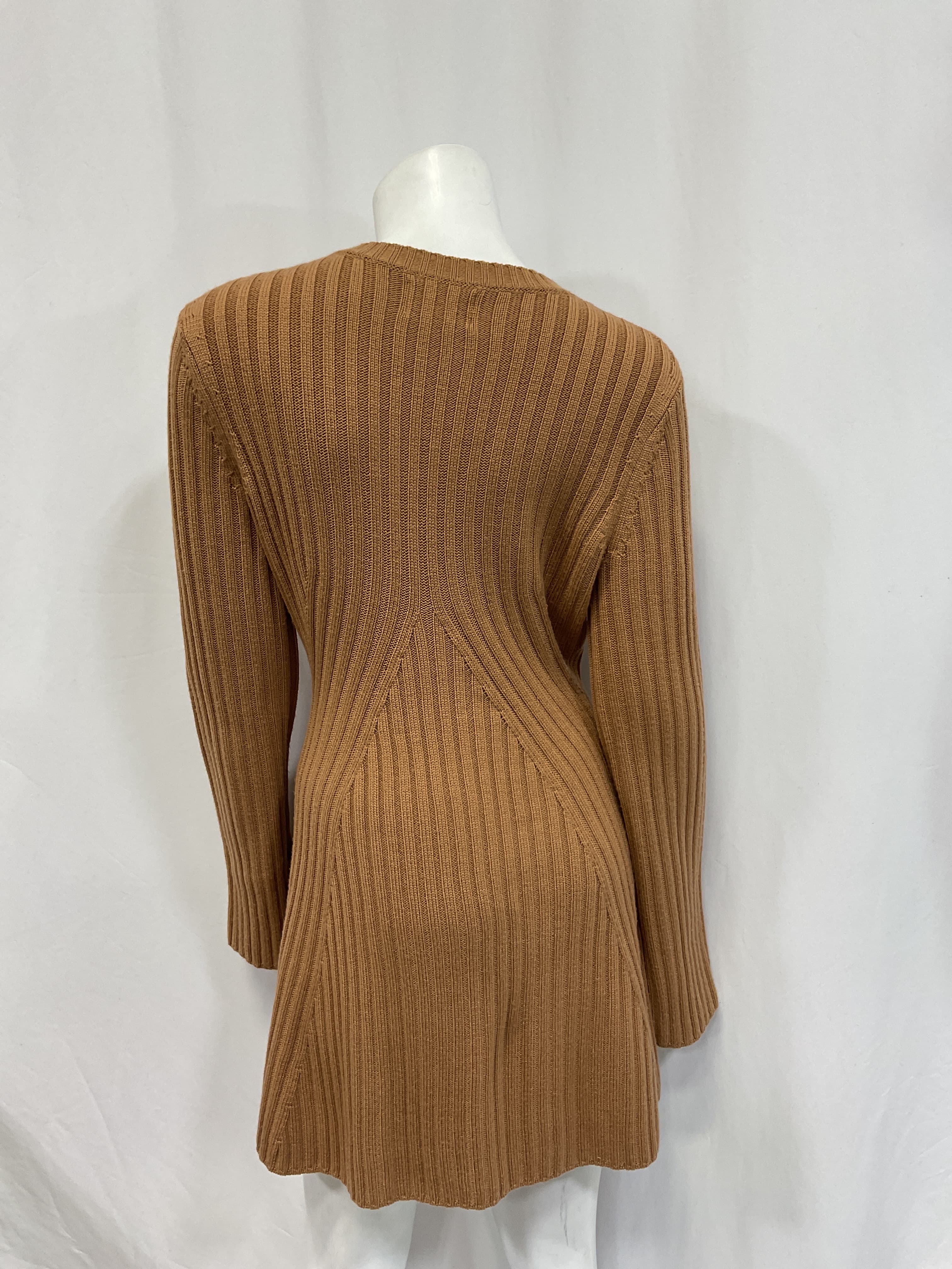 Asael Knit Dress In Camel - Image 2
