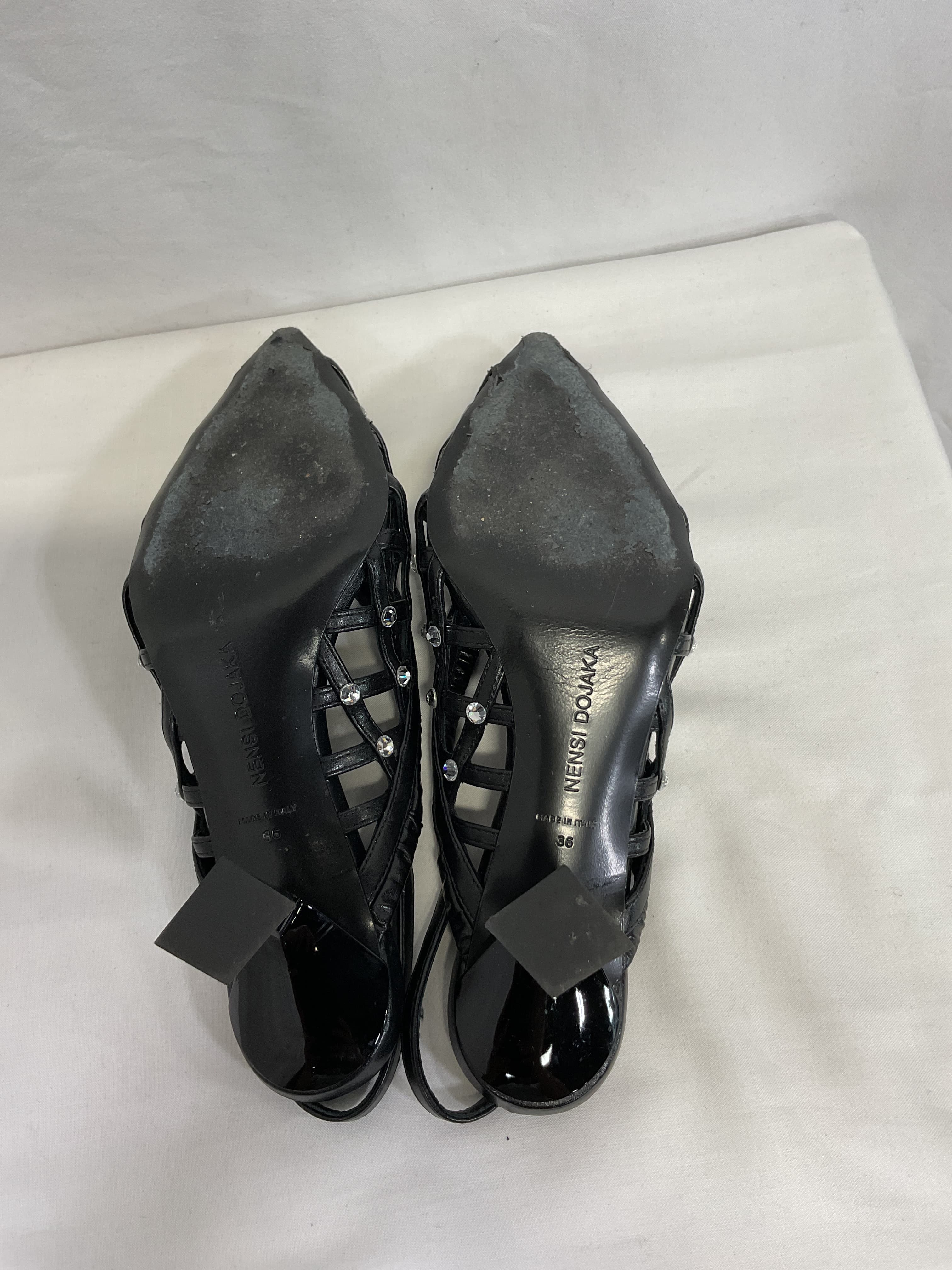 Slingback Pump In Black - Image 4