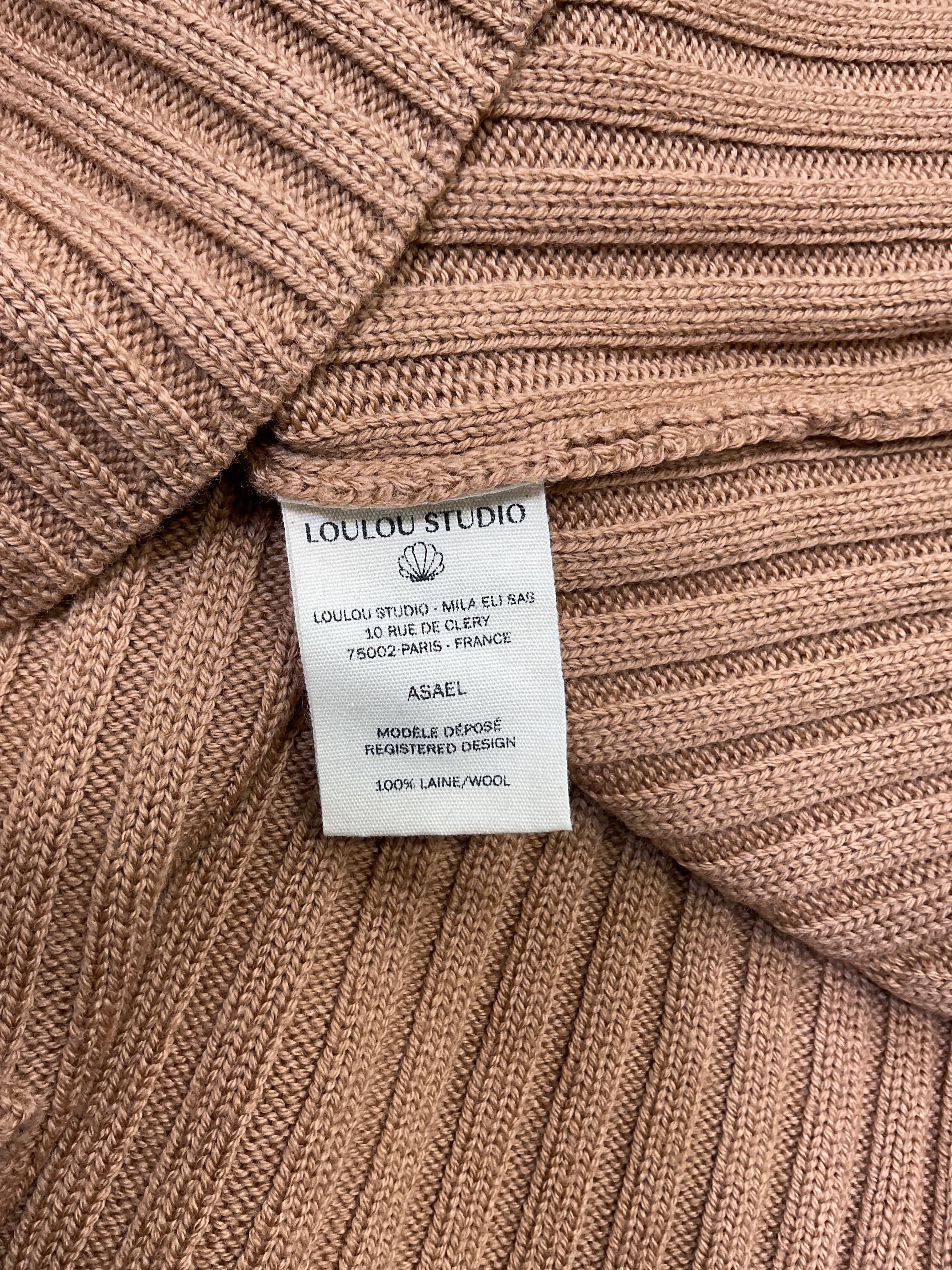 Asael Knit Dress In Camel - Image 4