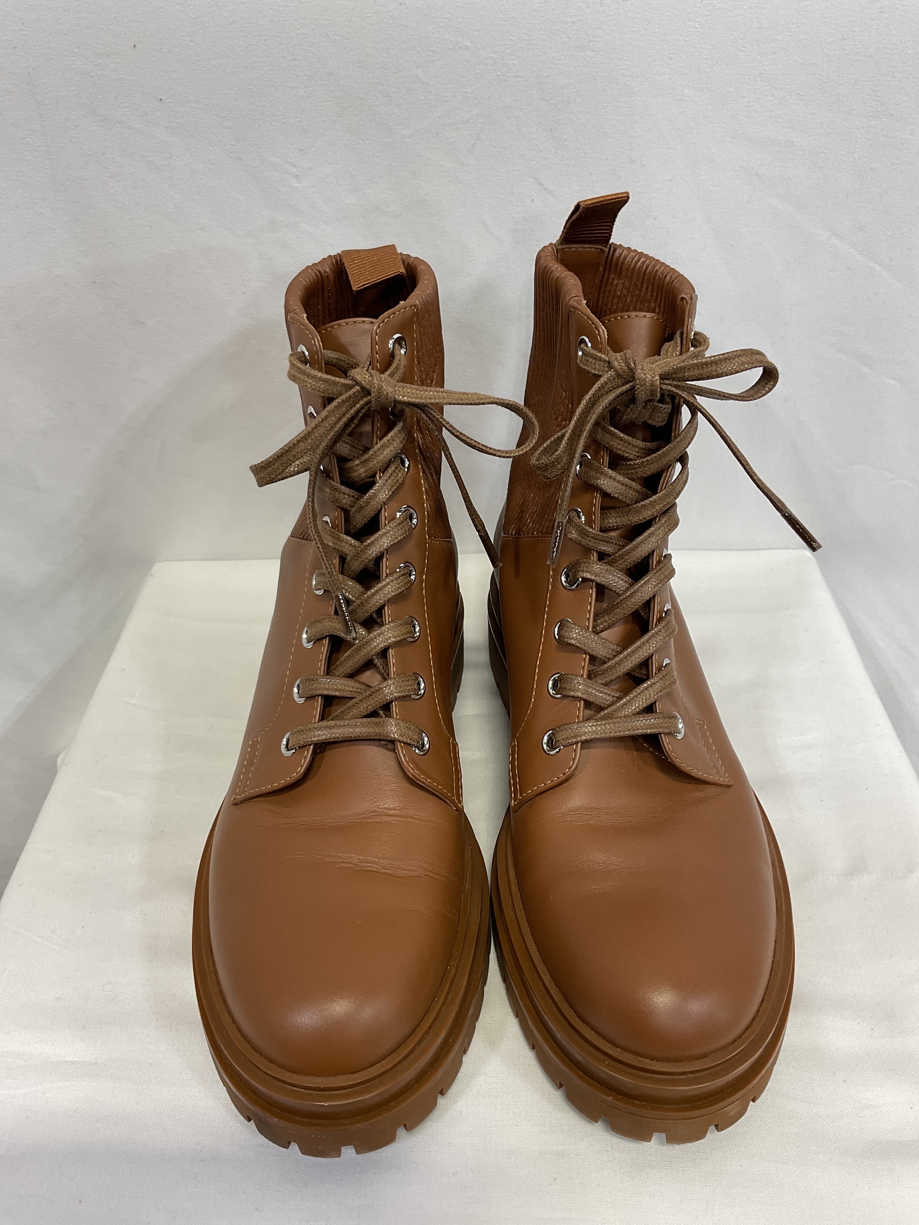 Martis 20 Ribbed-Detail Combat Boots - Image 3