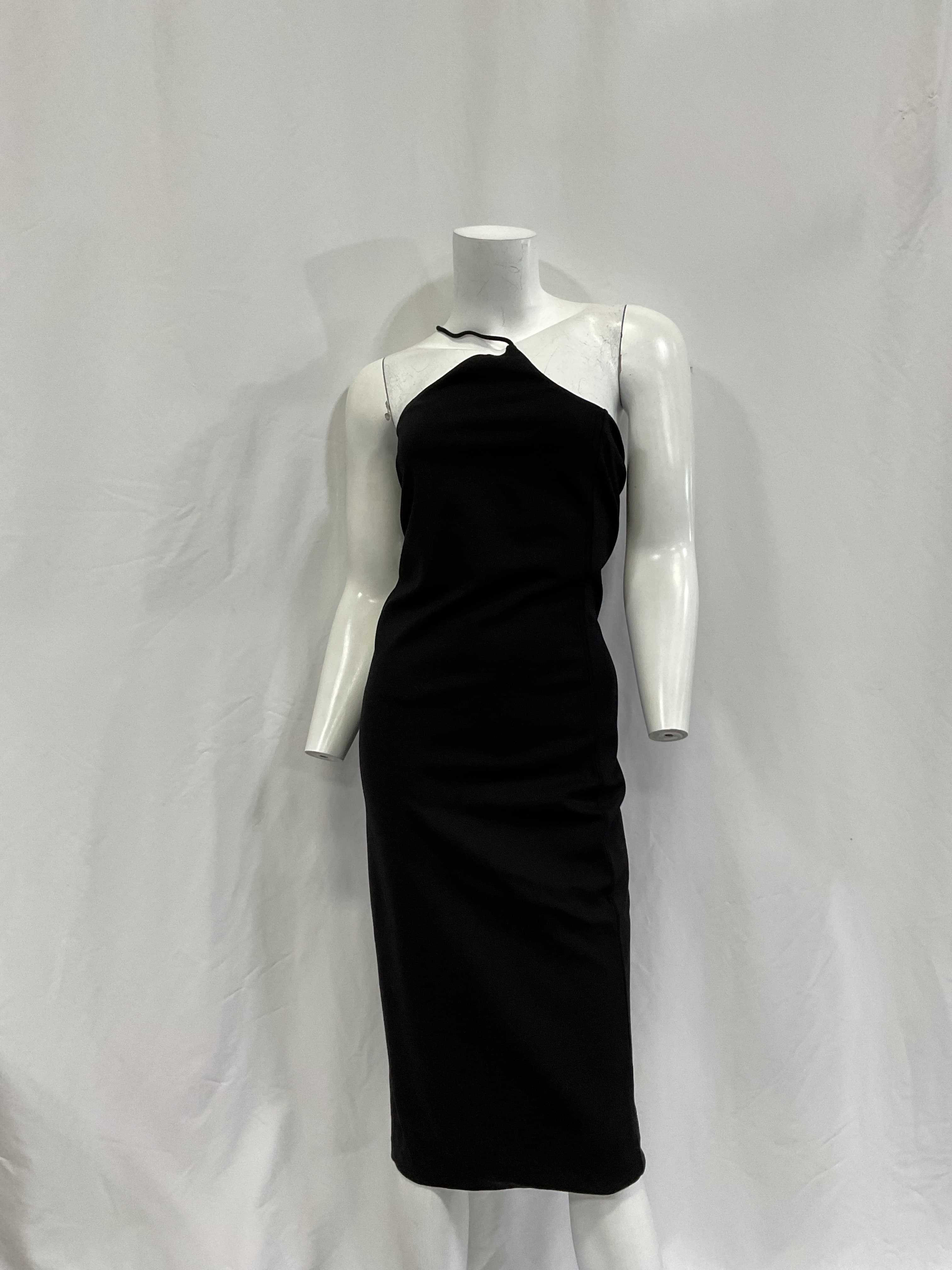 Irina One-Shoulder Ponte Knit Dress - Image 3