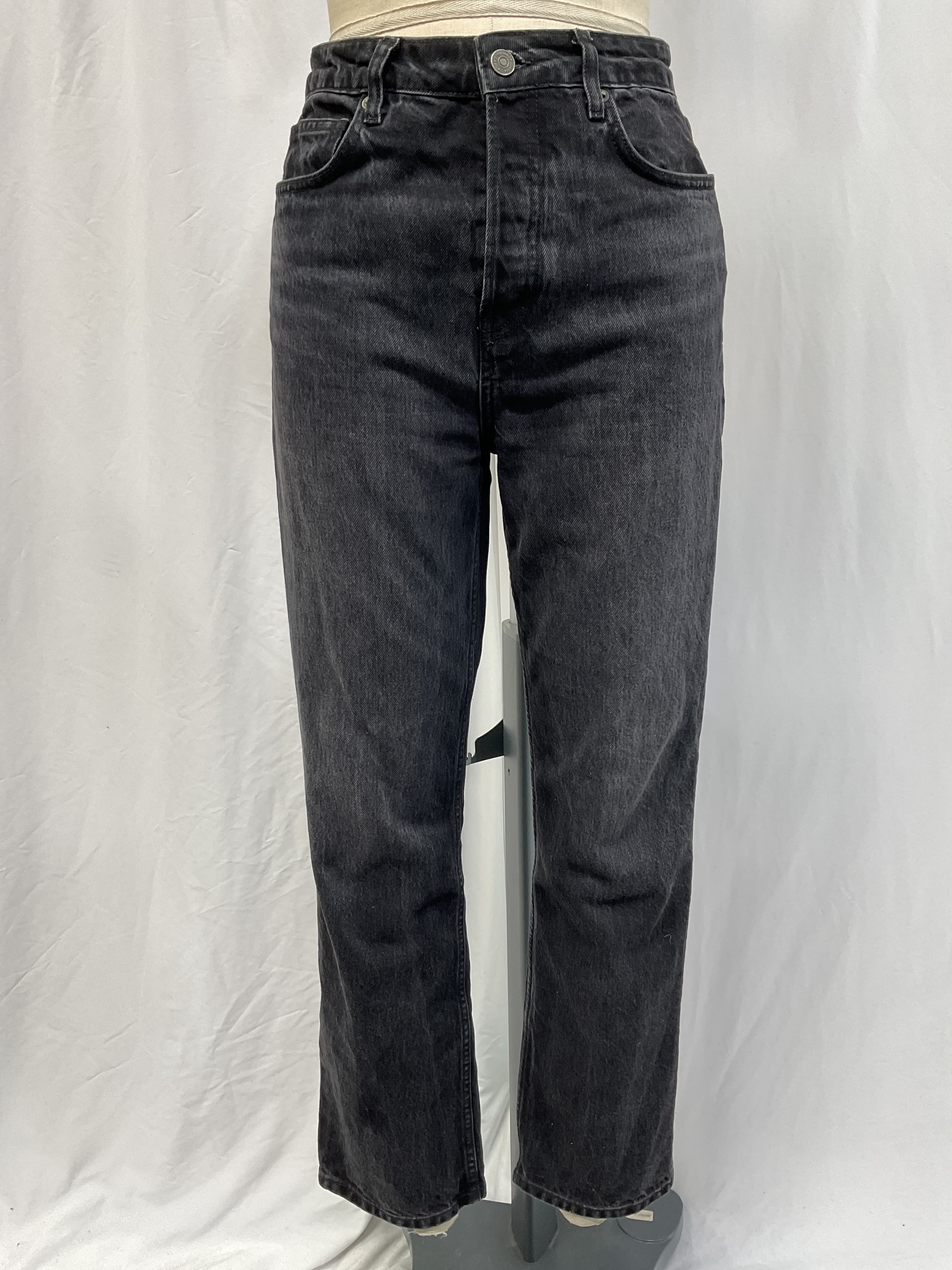 Cynthia Patch High Rise Straight Jeans - Image 4