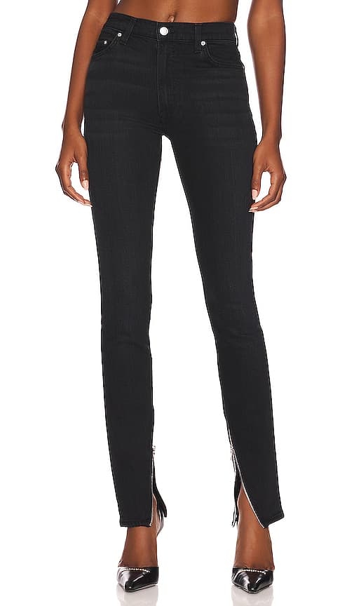 Karla Ankle Zip Skinny In Balmy Alley - Image 1