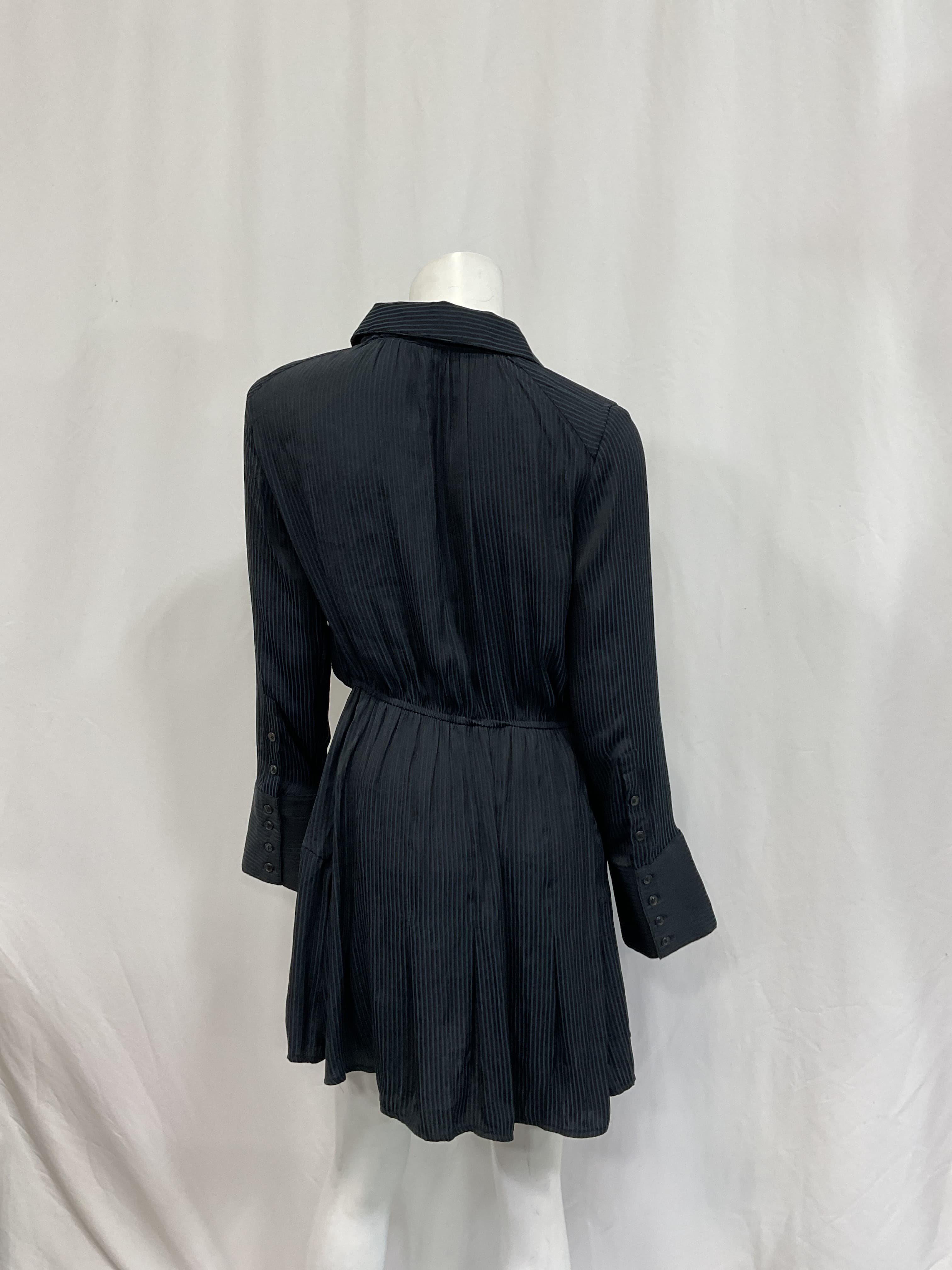 Everly Shirtdress In Black - Image 2