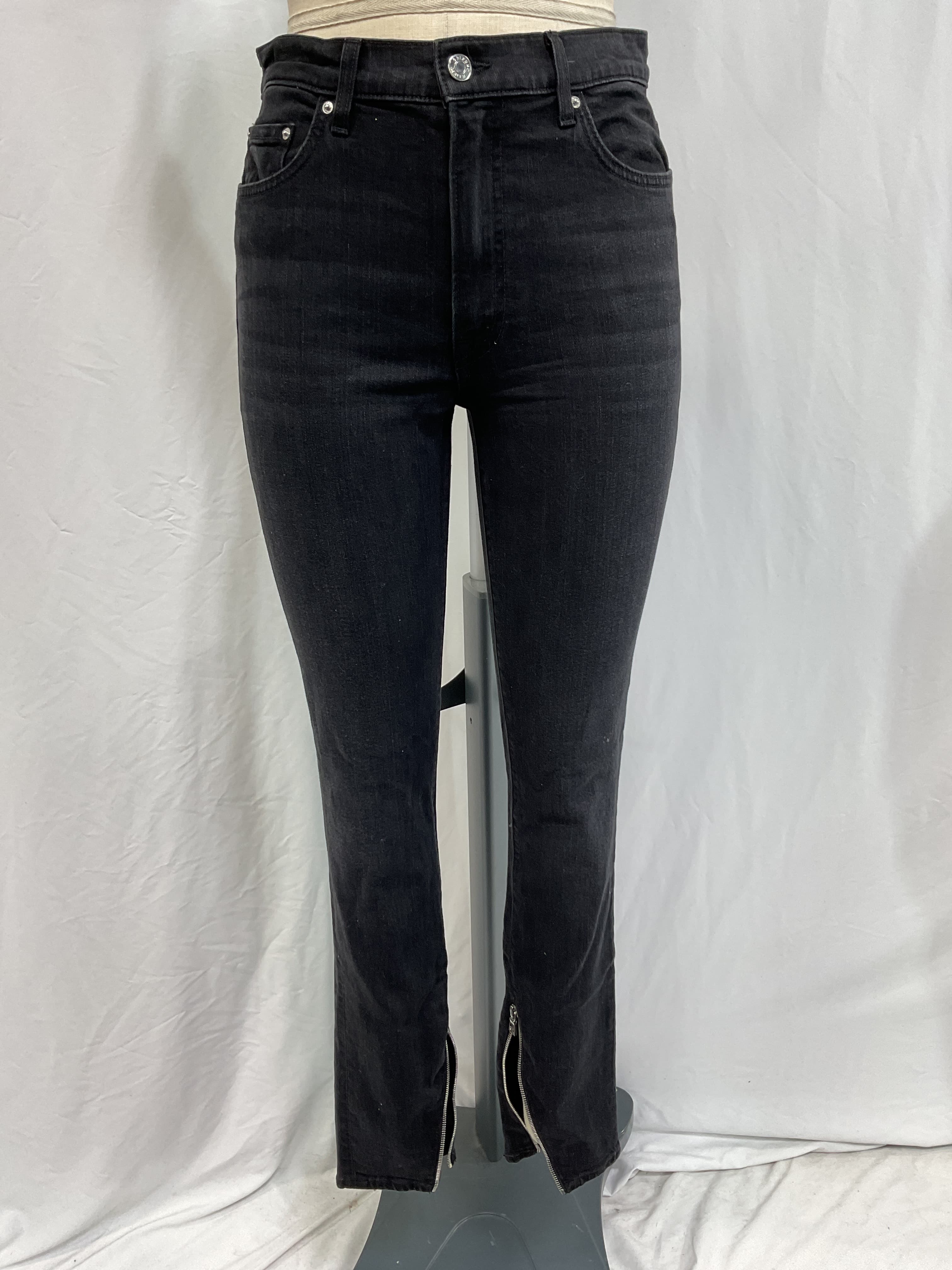Karla Ankle Zip Skinny In Balmy Alley - Image 2