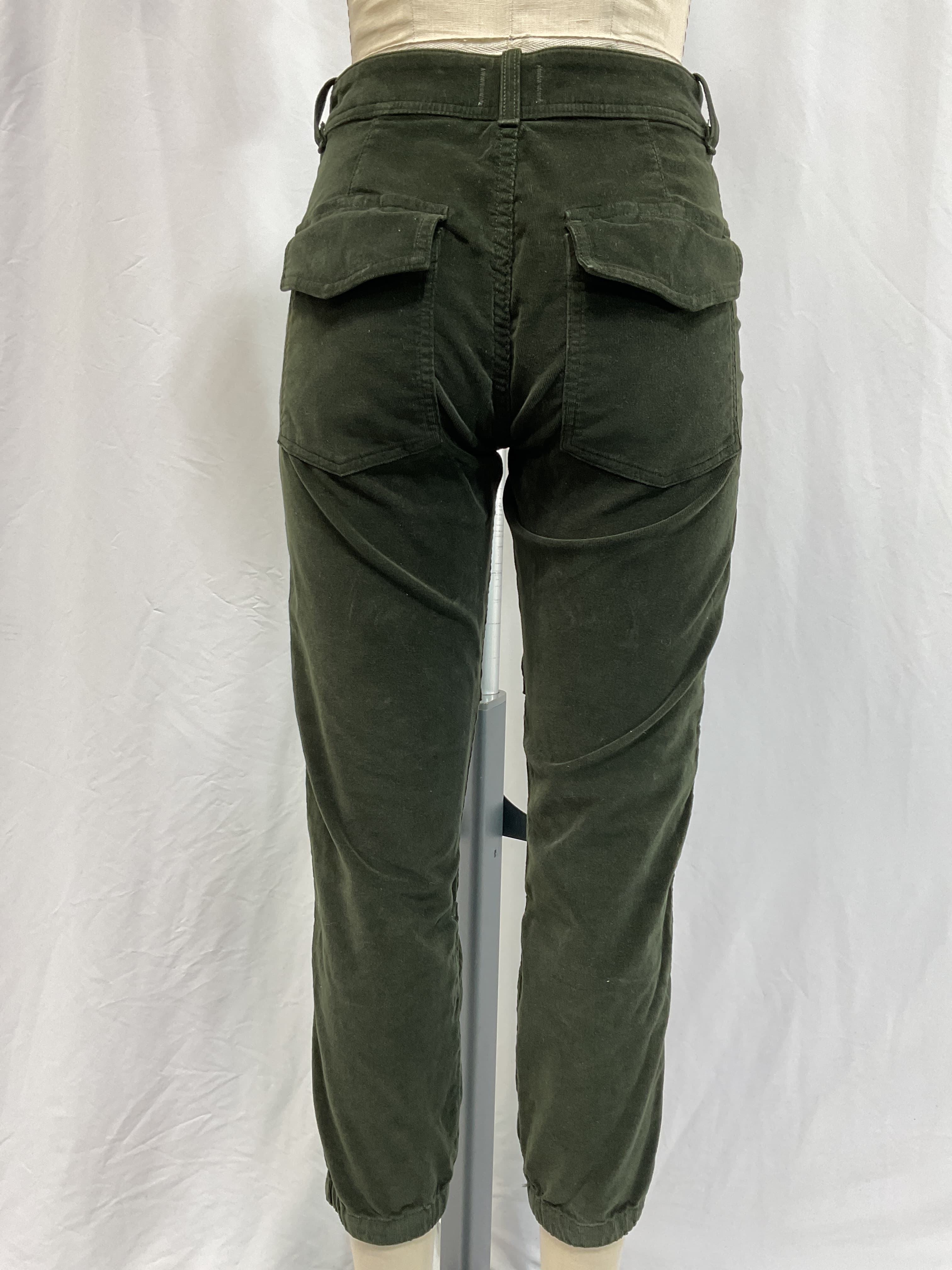 Agni Utility Pant In Seaweed Corduroy - Image 3