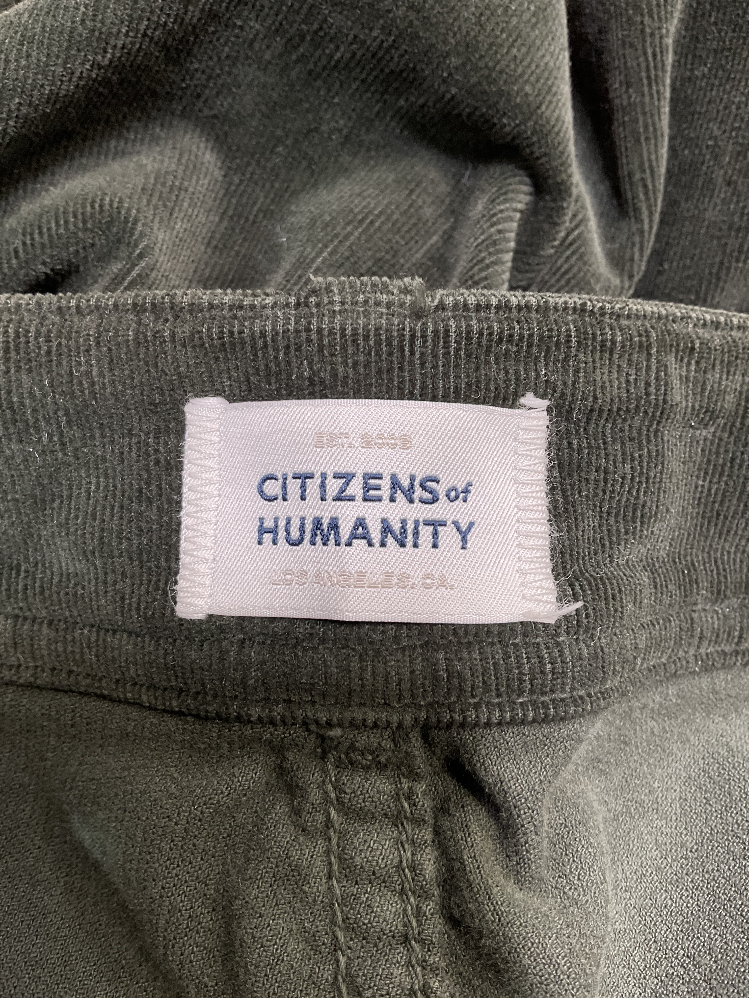 Agni Utility Pant In Seaweed Corduroy - Image 4