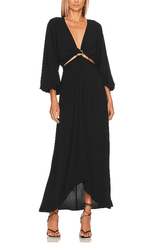 Colette Dress In Black - Image 1