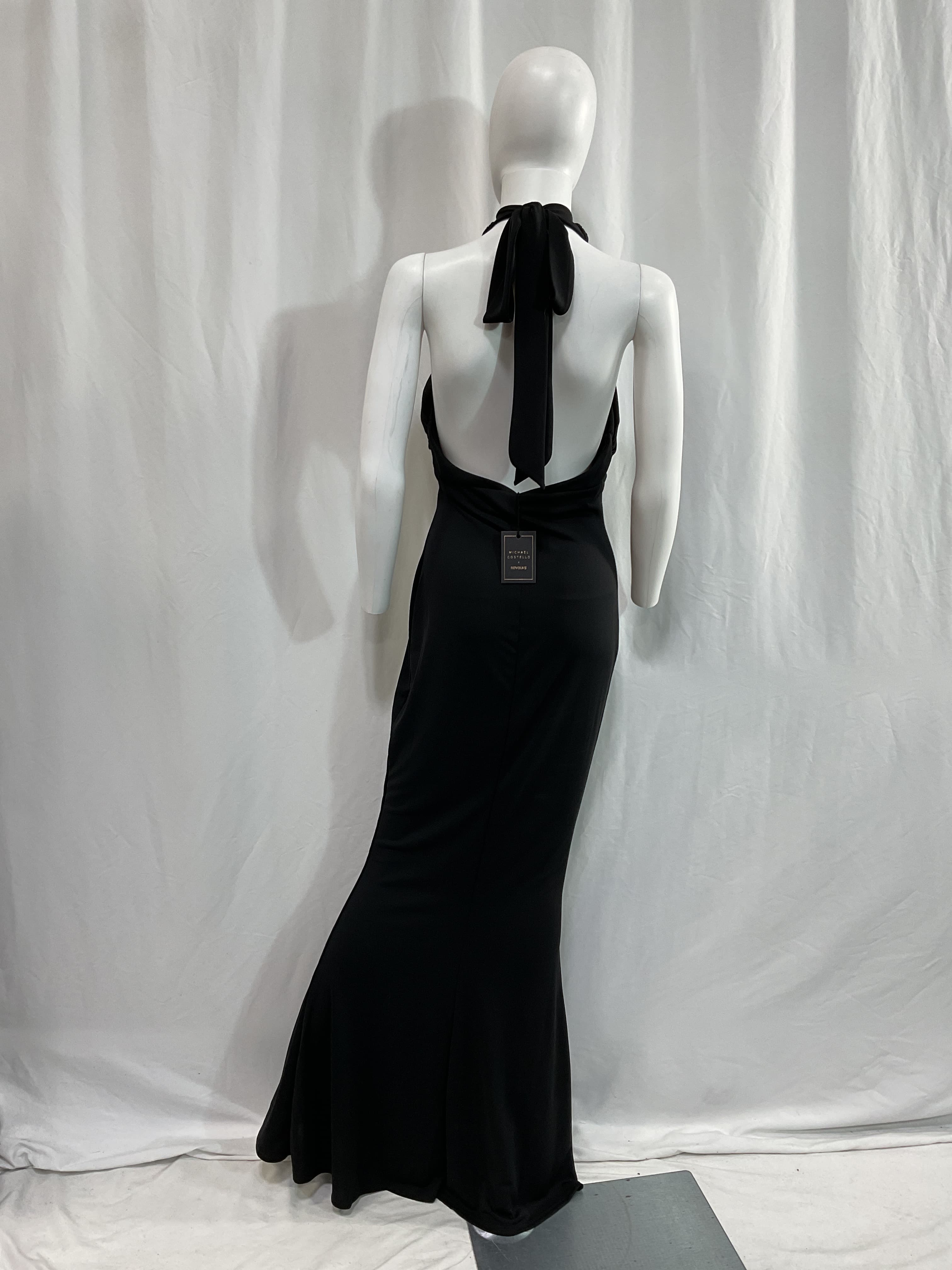 Michael Costello X Revolve Cross Front Maxi Dress In Black - Image 2