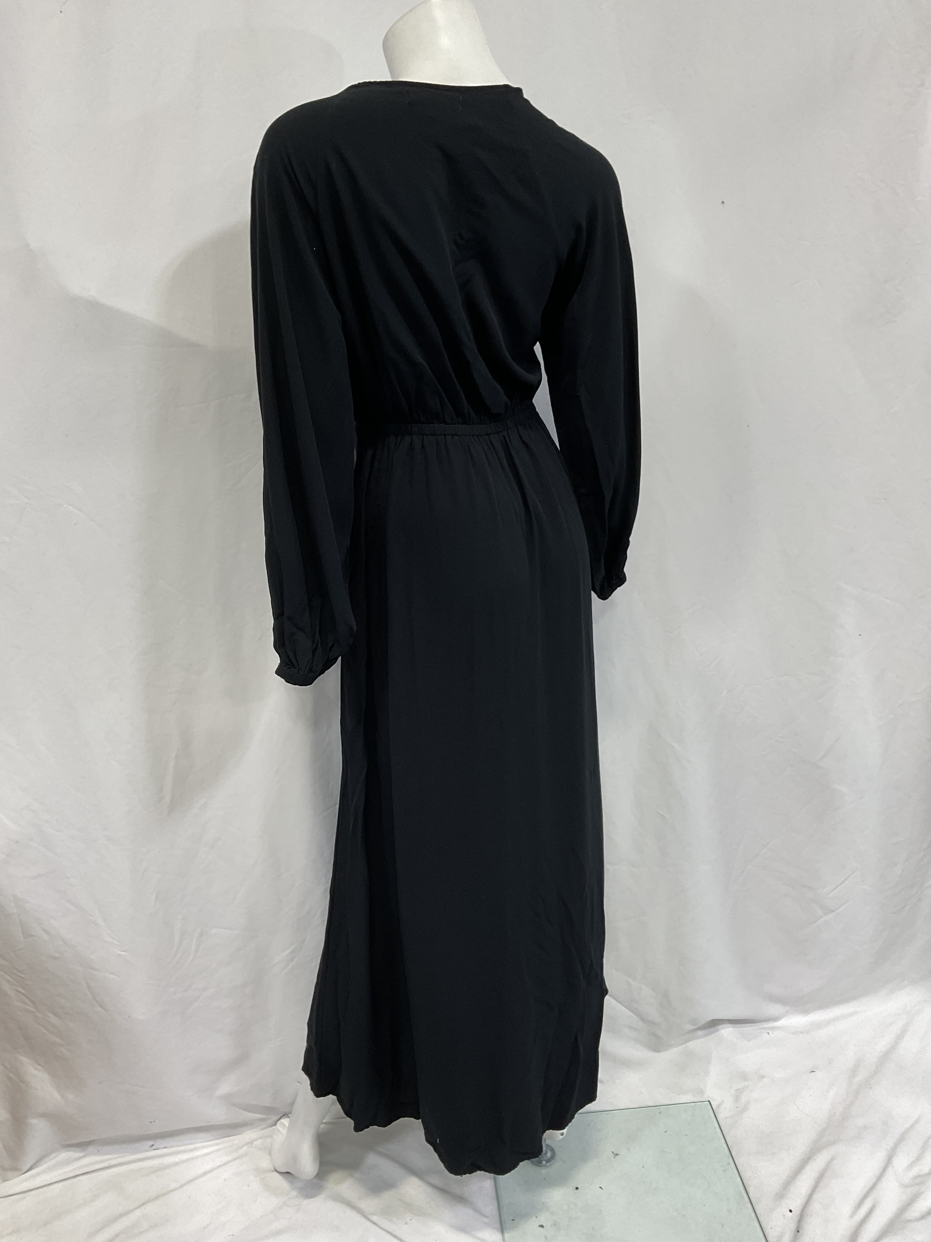 Colette Dress In Black - Image 2