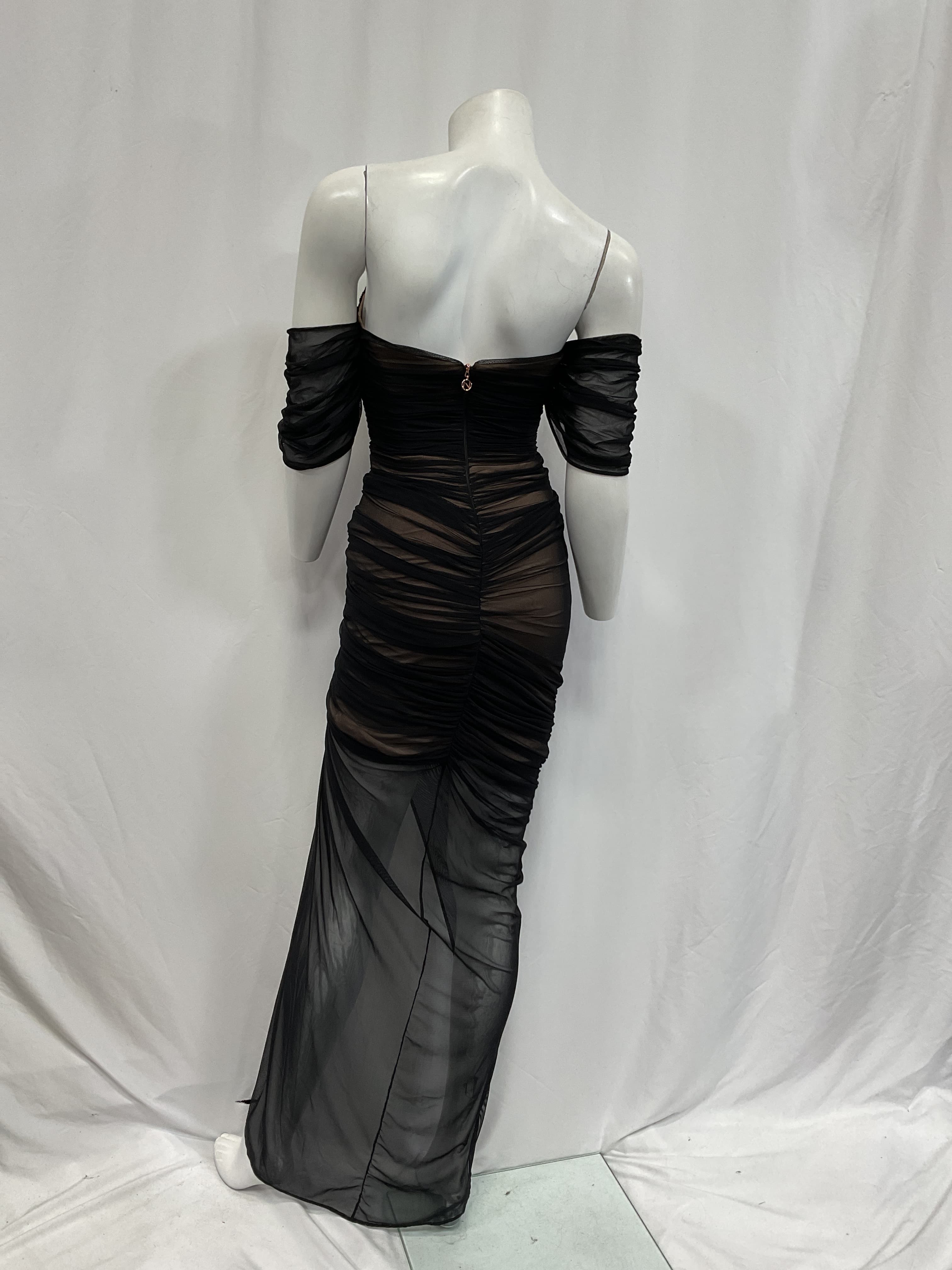 Dita Mesh Gown - Image 3