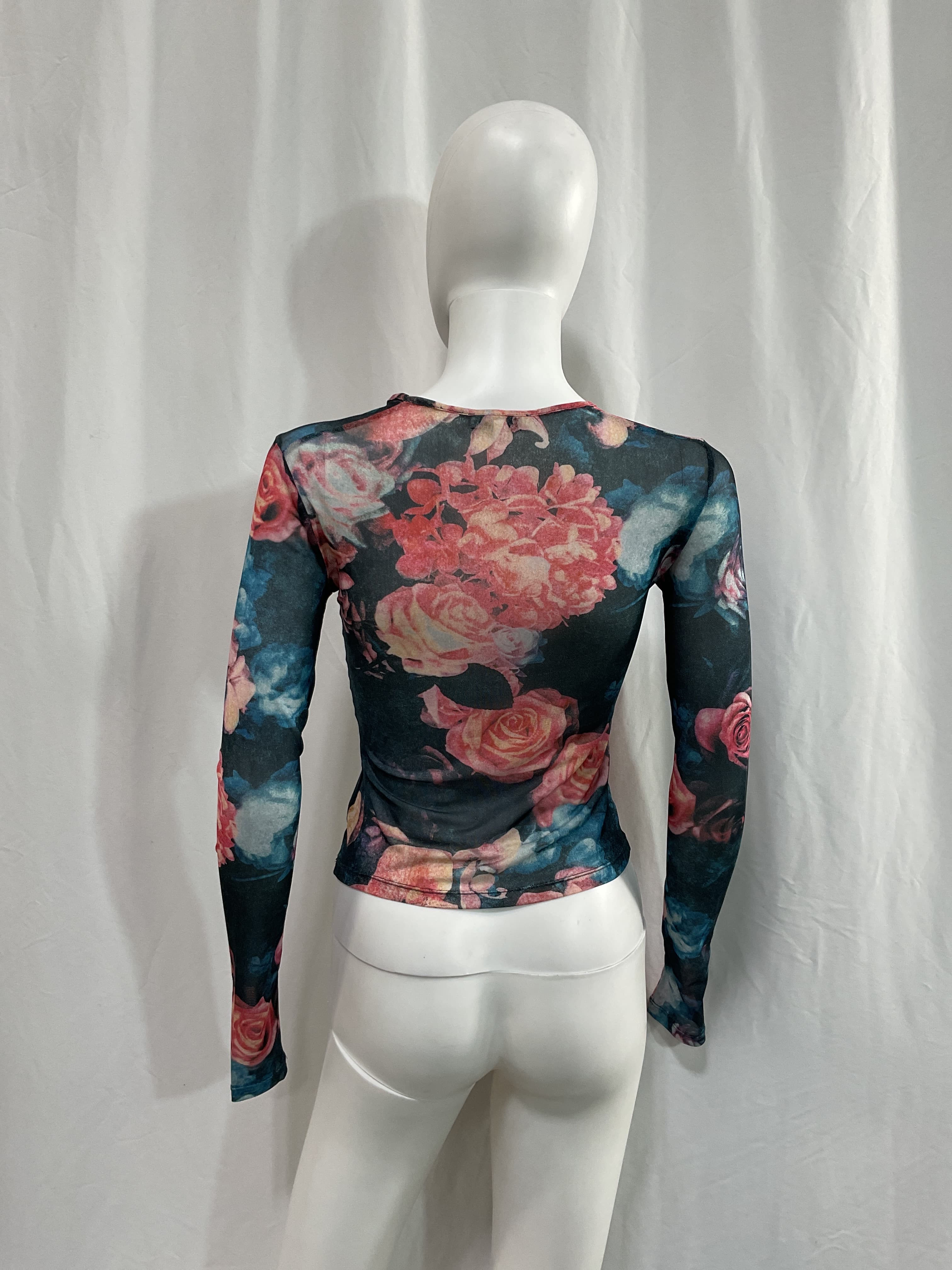 Power Mesh Long Sleeve Tee - Image 3