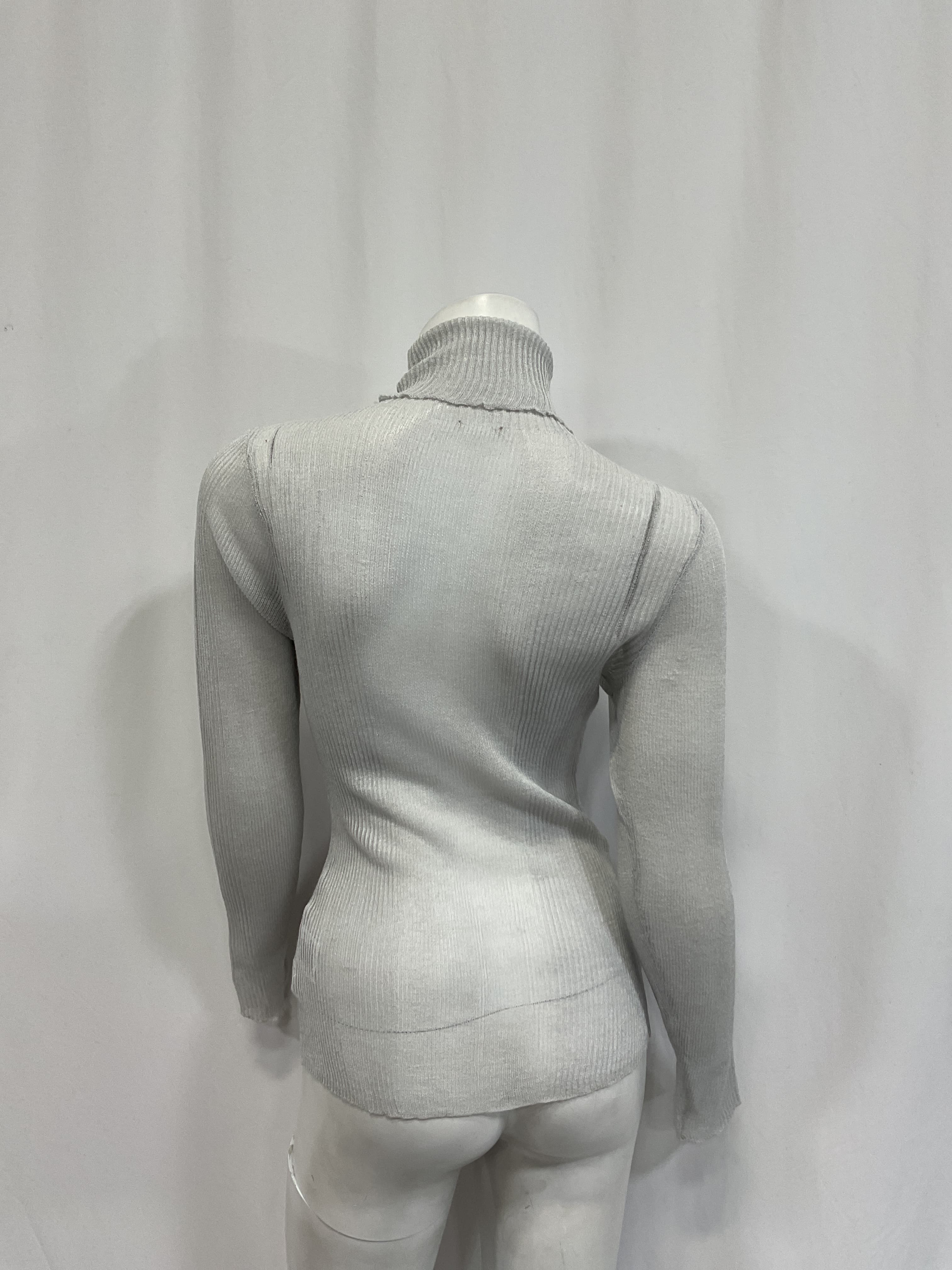Piper Sweater In Silver - Image 4
