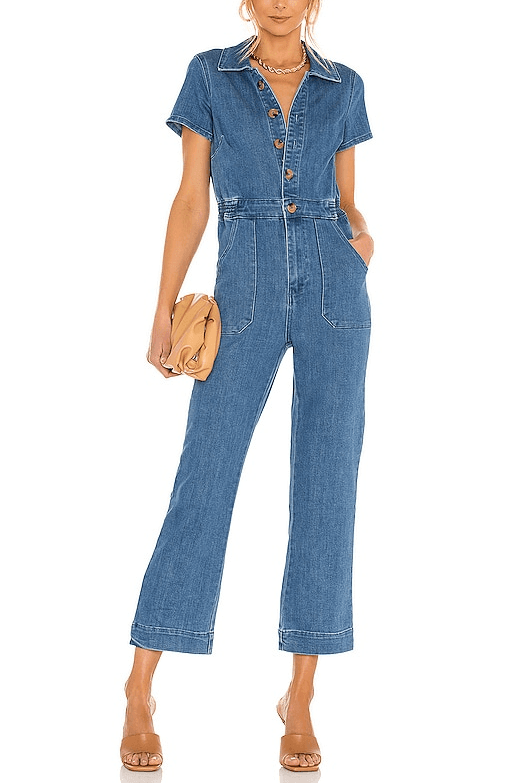 Emery Jumpsuit In French Blue - Image 1