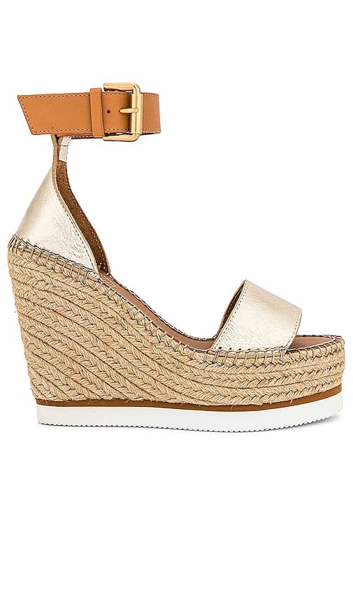 See By Chloe Glyn Sandal In Gold - Image 1
