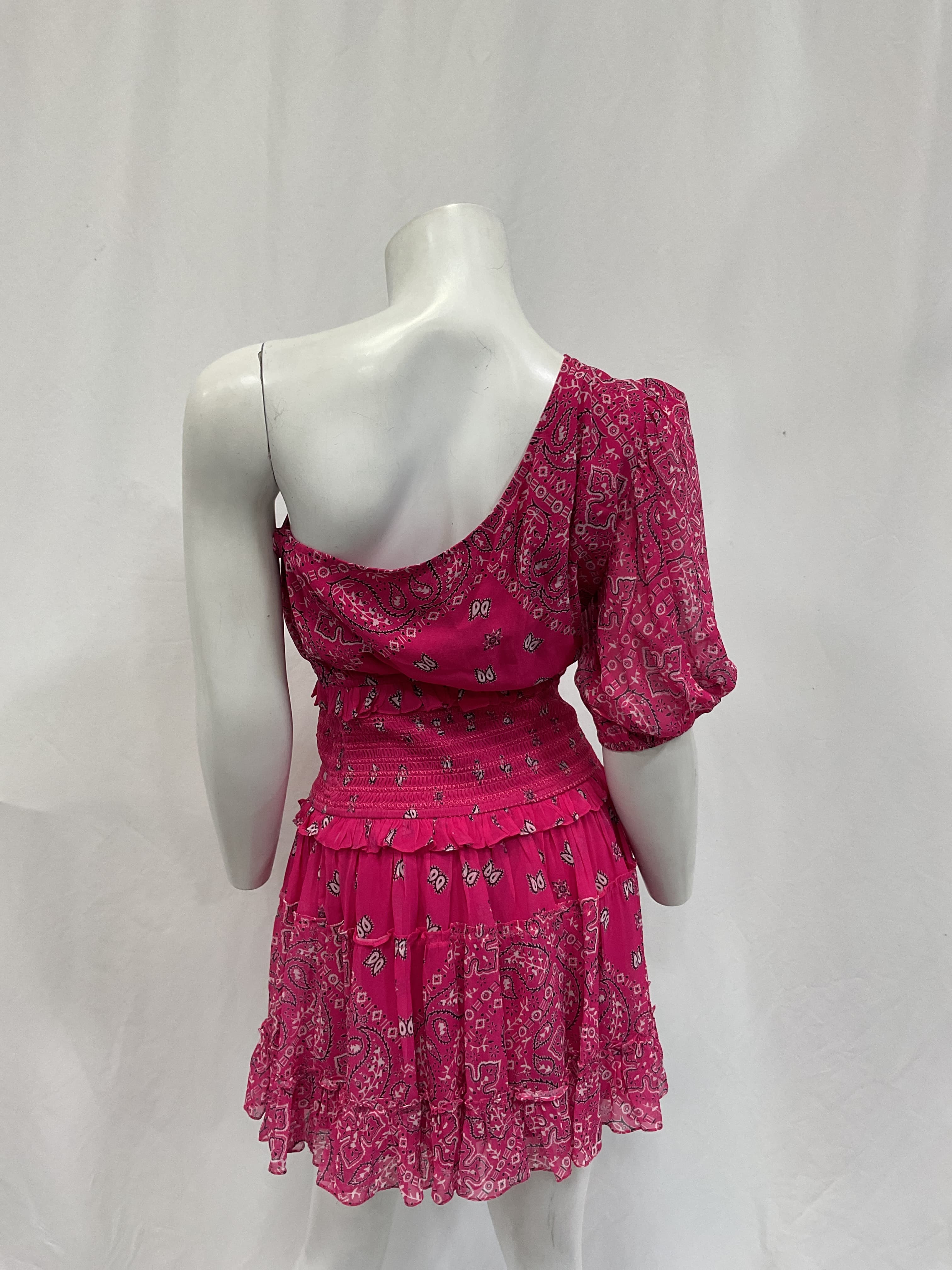Romani Mini Dress In Pink - Image 2