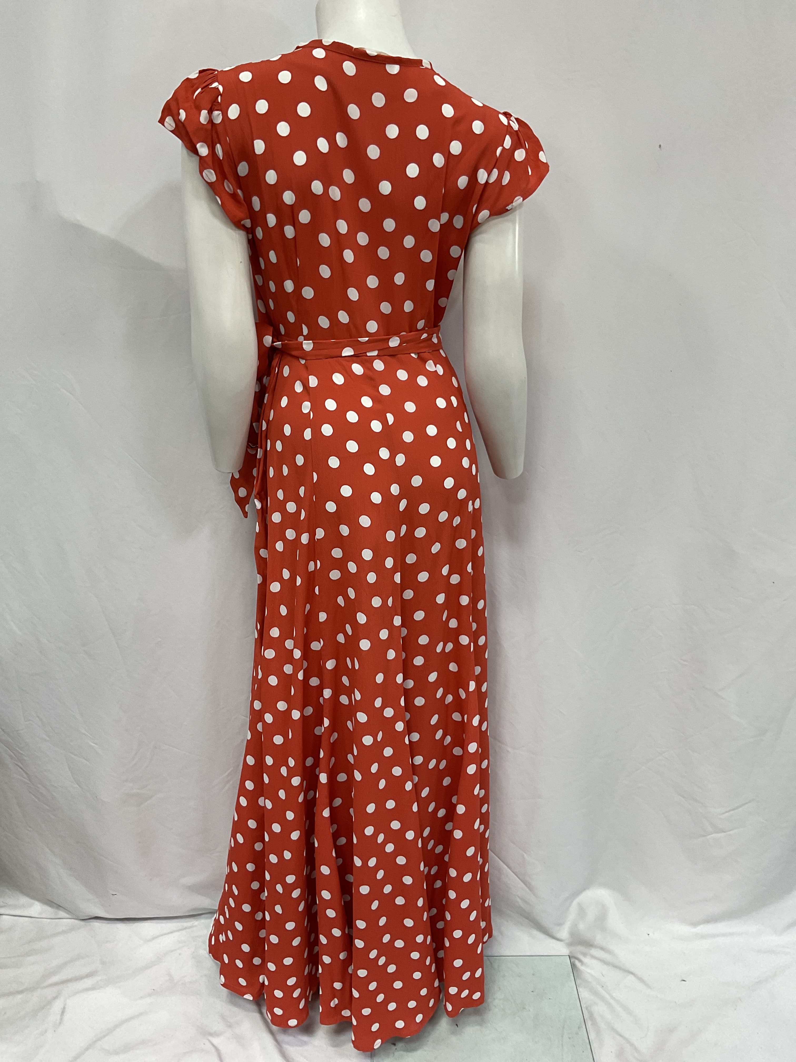 Sid Wrap Dress In Roselle - Image 3