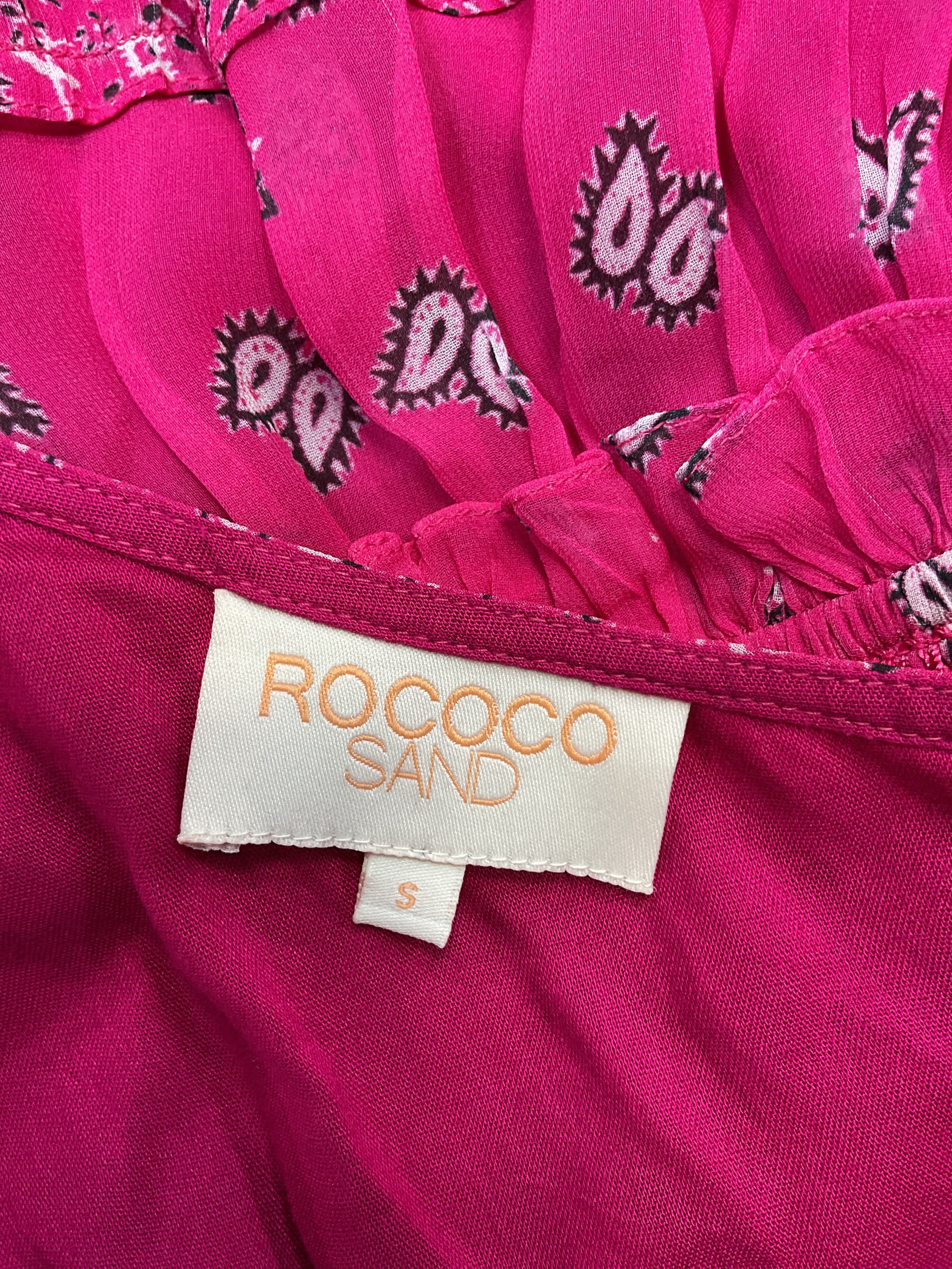 Romani Mini Dress In Pink - Image 4