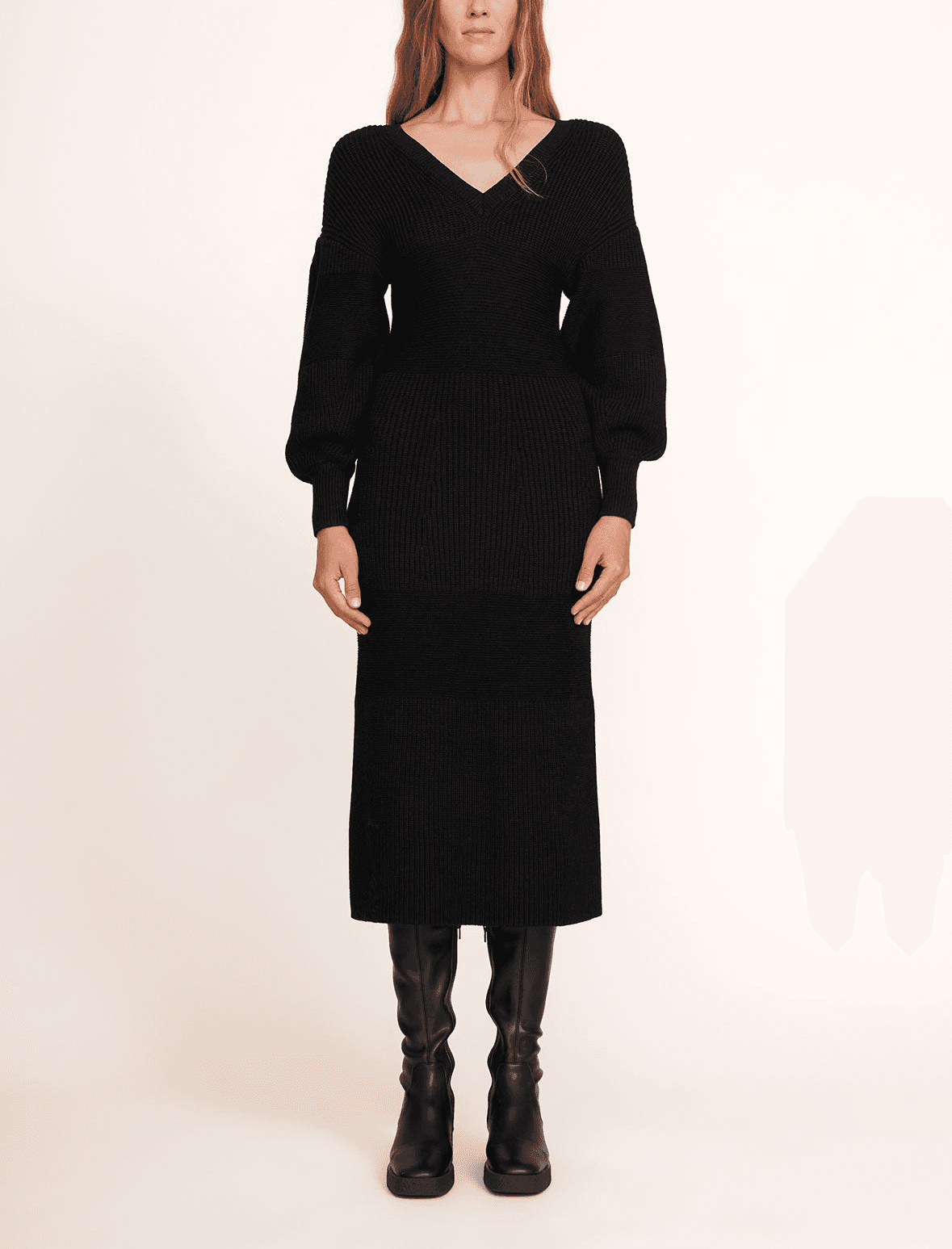 Carnation Dress | Black - Image 1