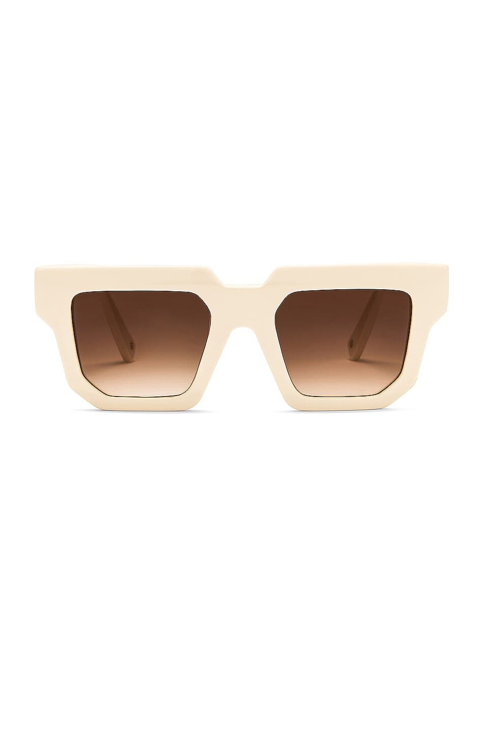 Gia Borghini X Rhw Sunnies In Ivory - Image 1