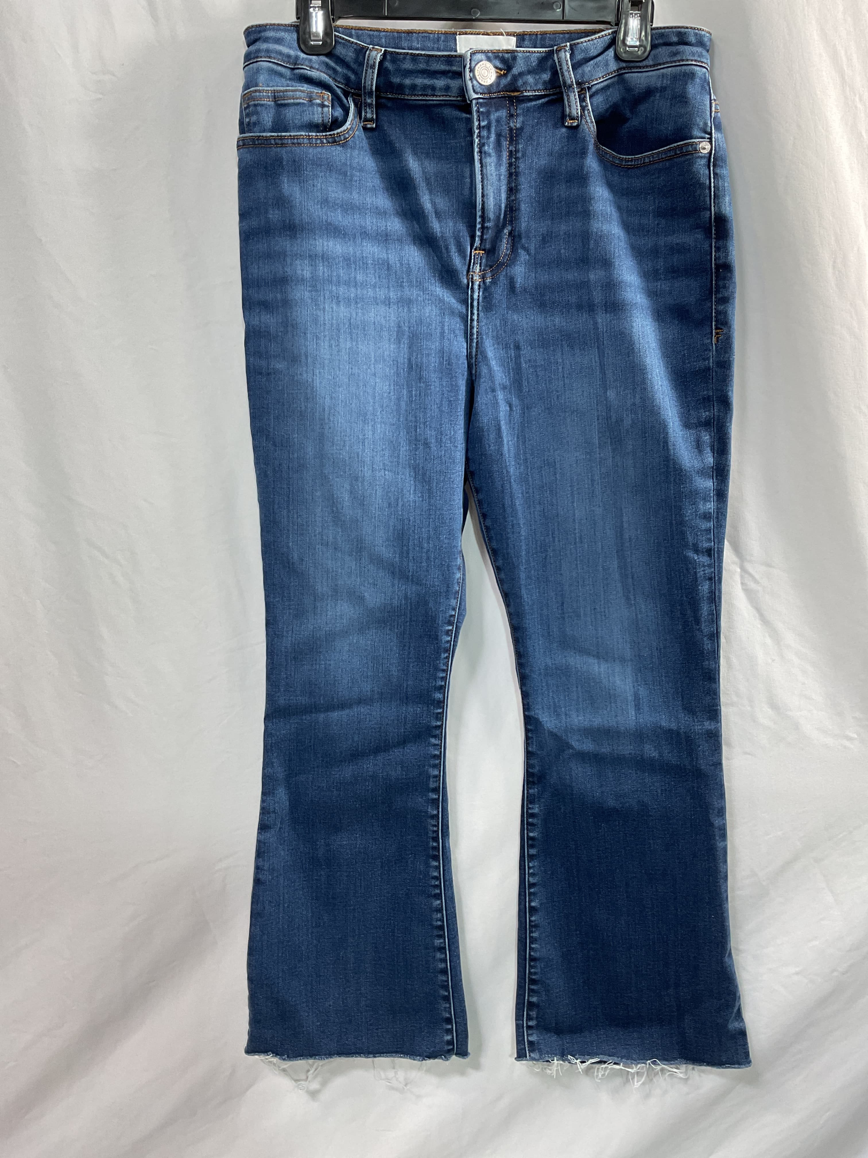 Le Cropped Mini Mid Rise Bootcut Jeans - Image 2