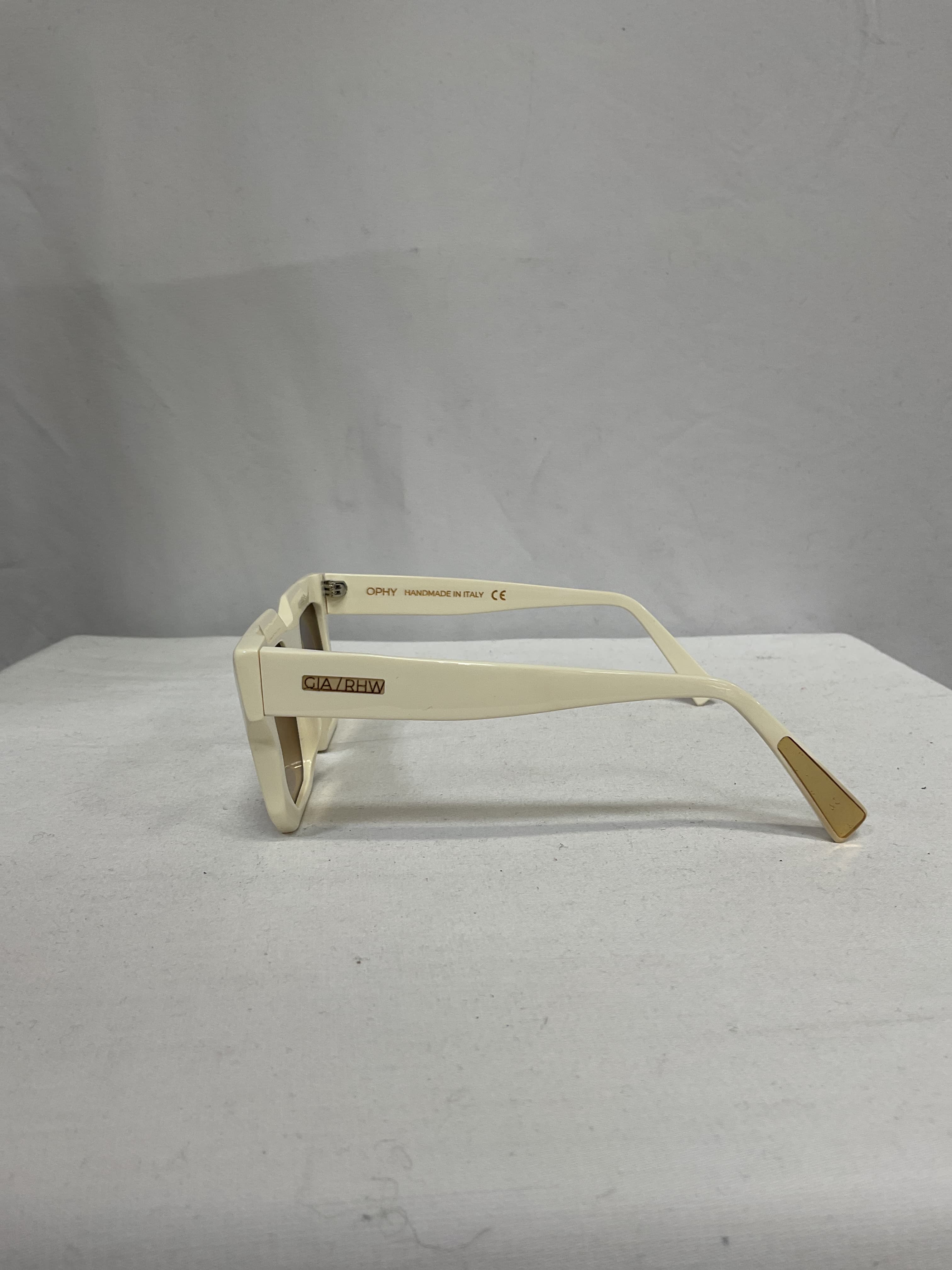 Gia Borghini X Rhw Sunnies In Ivory - Image 3