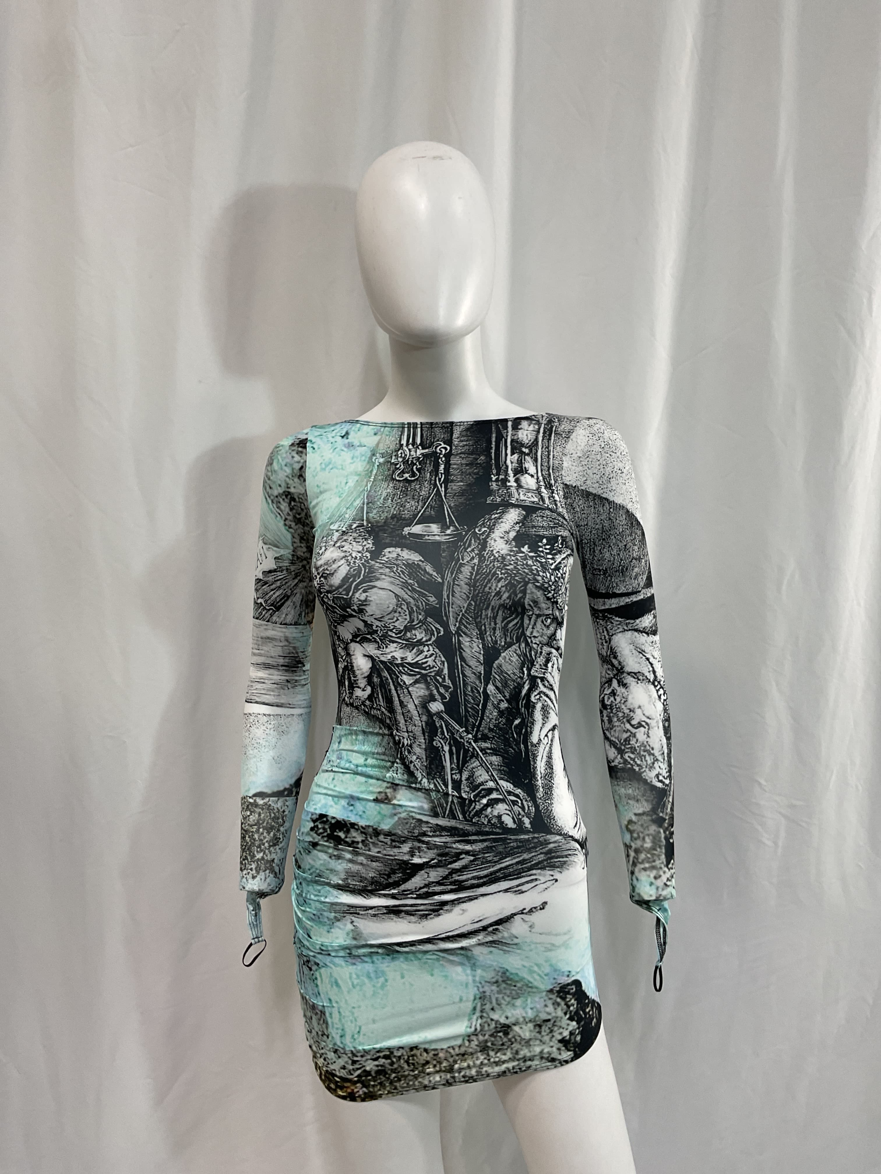 Saturn Dress In Litho - Image 4