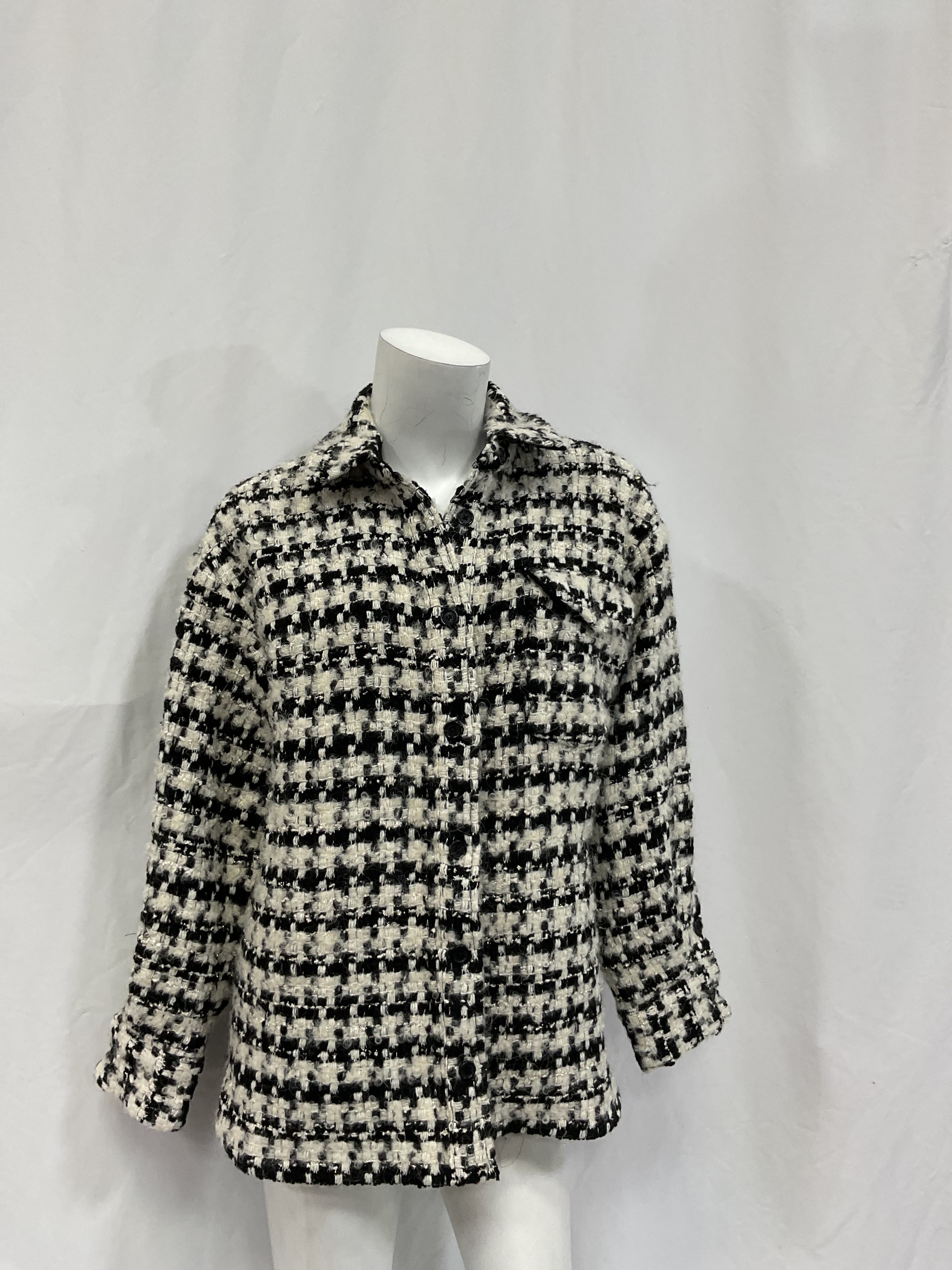 Simon Jacket In Black & White - Image 4