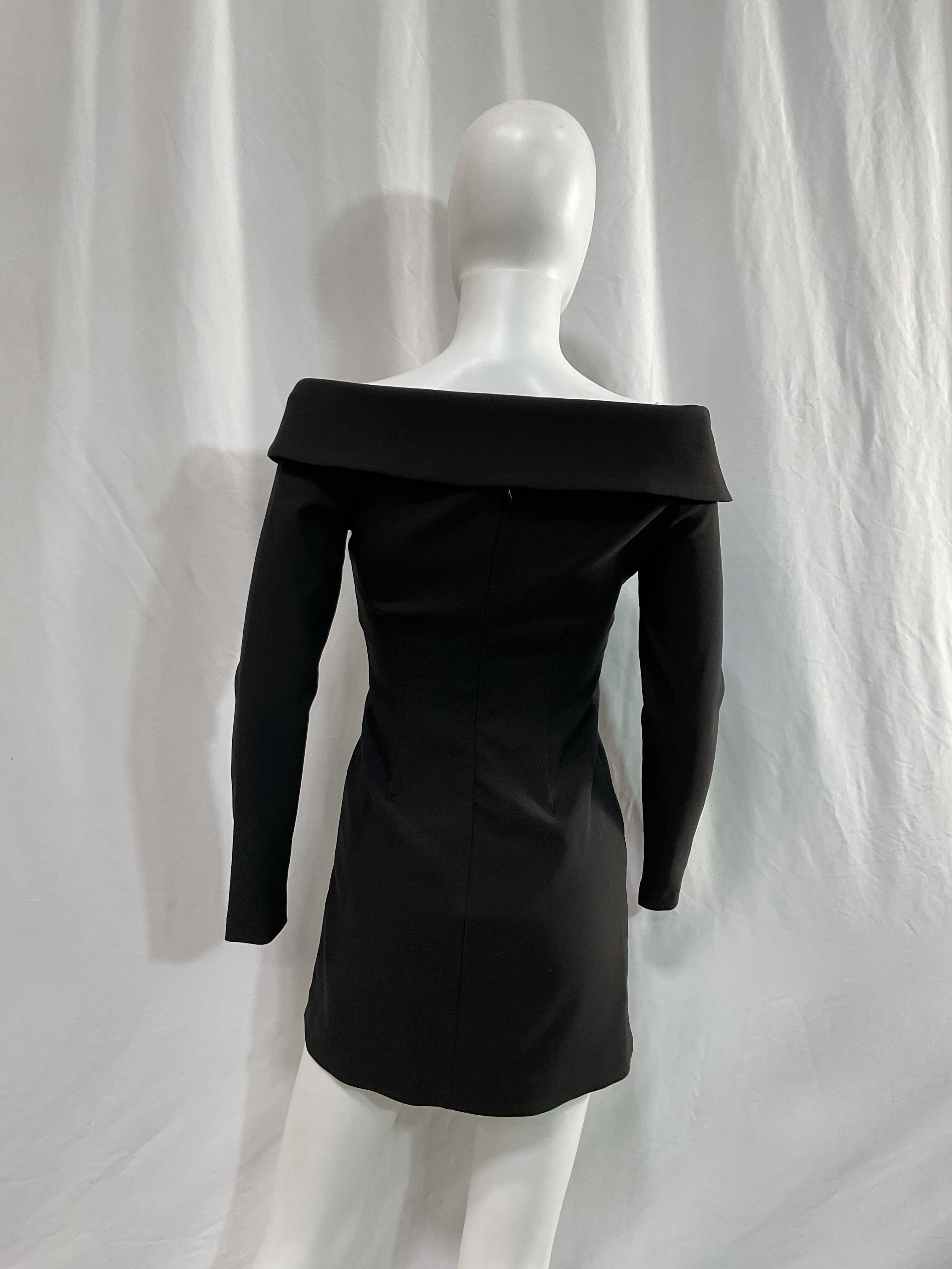 Indra Mini Dress In Black - Image 2
