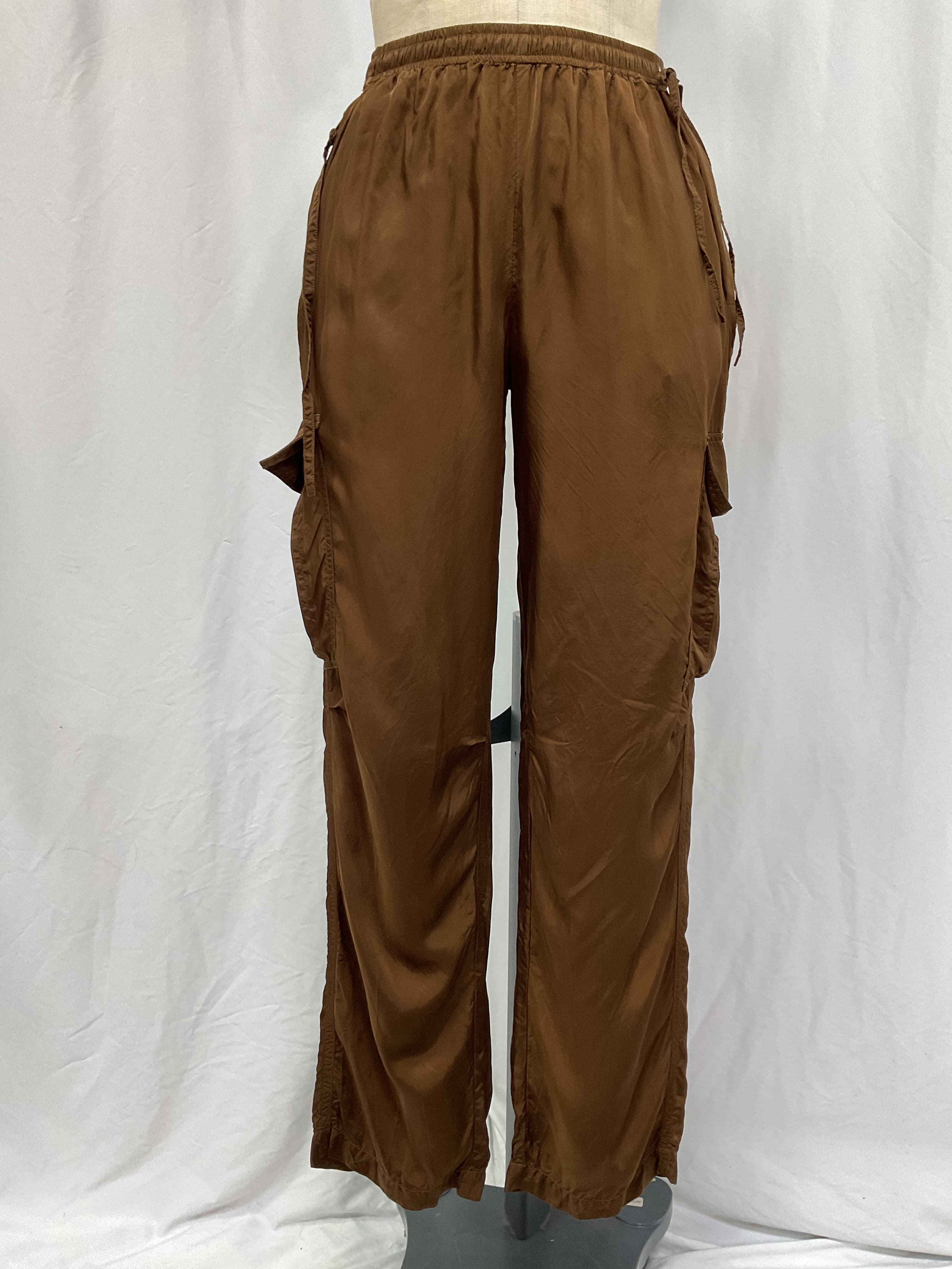 Pull On Cargo Pant In Cigar - Image 3
