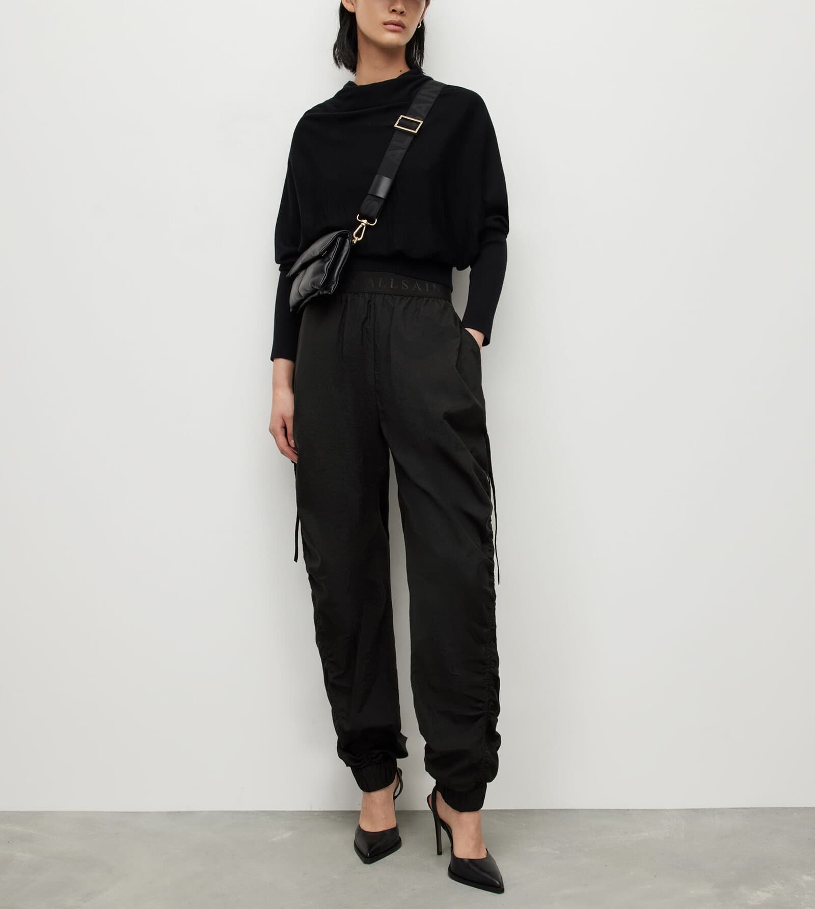 Aura Oversized Drawcord Pants - Image 1