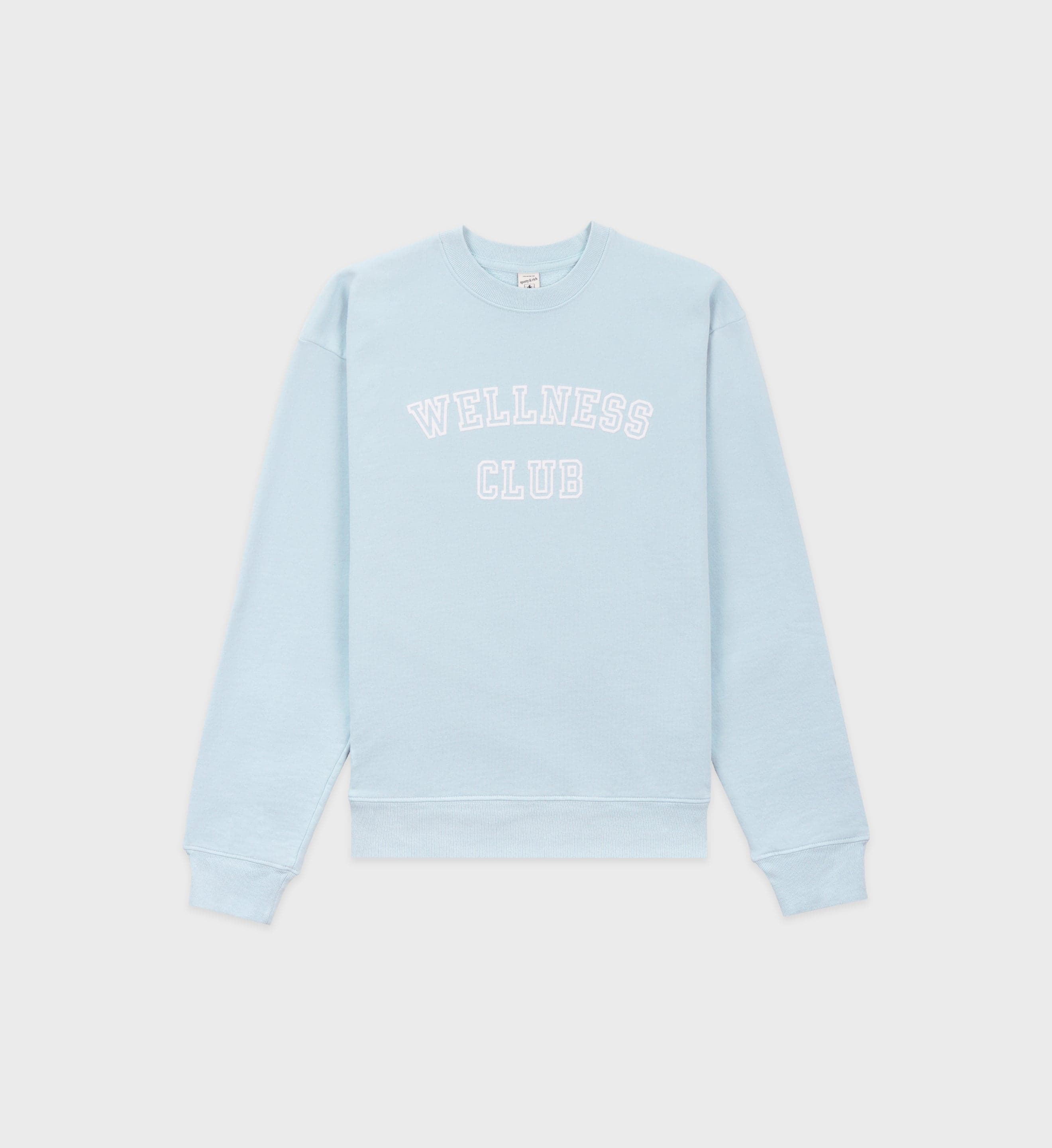Wellness Club Flocked Crewneck - Image 1