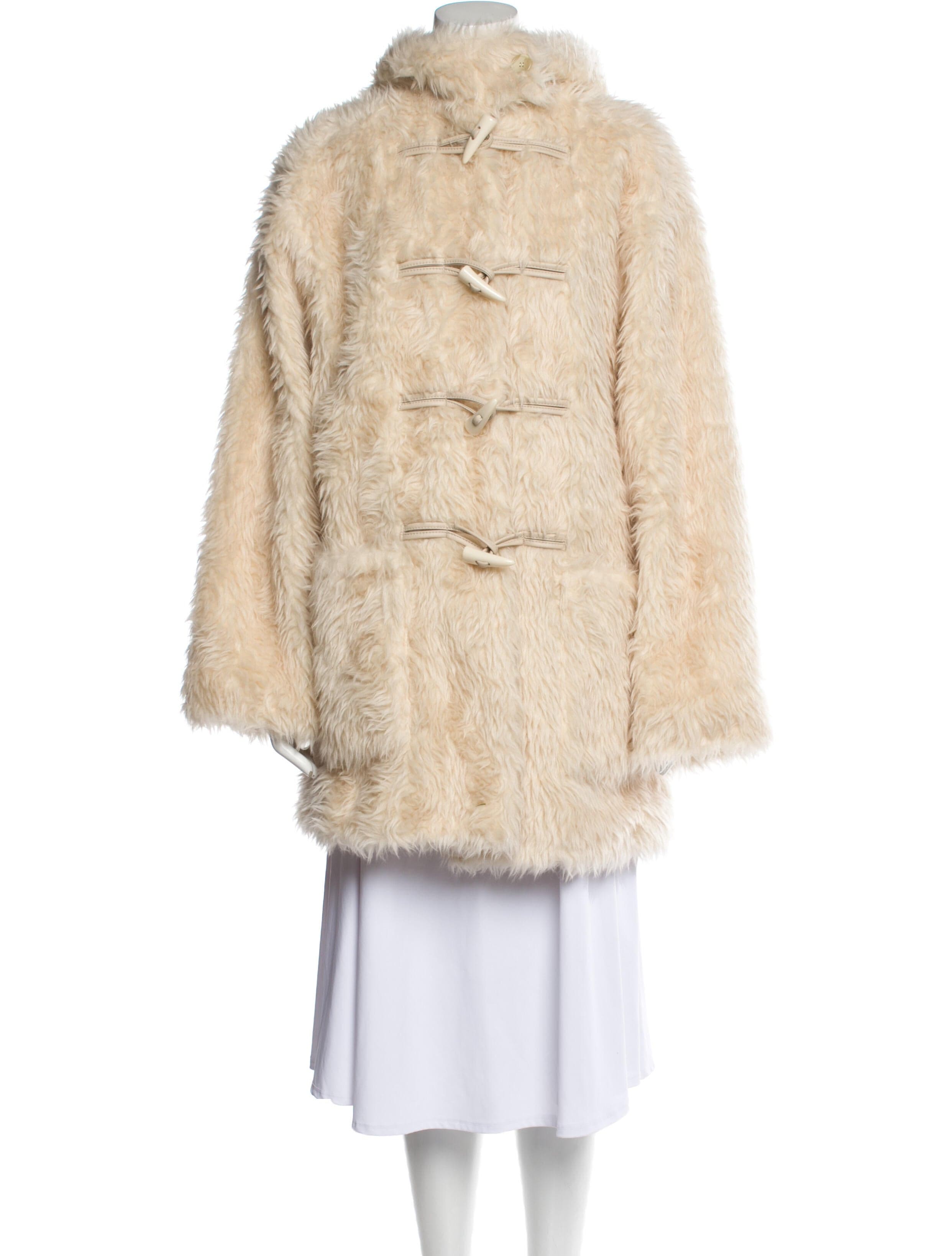 Faux Fur Coat - Image 1