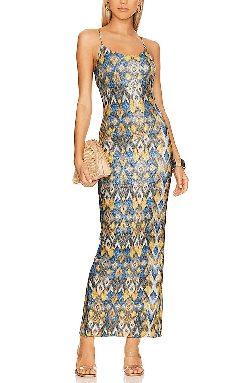 Maxi Dress In Multicolor - Image 1