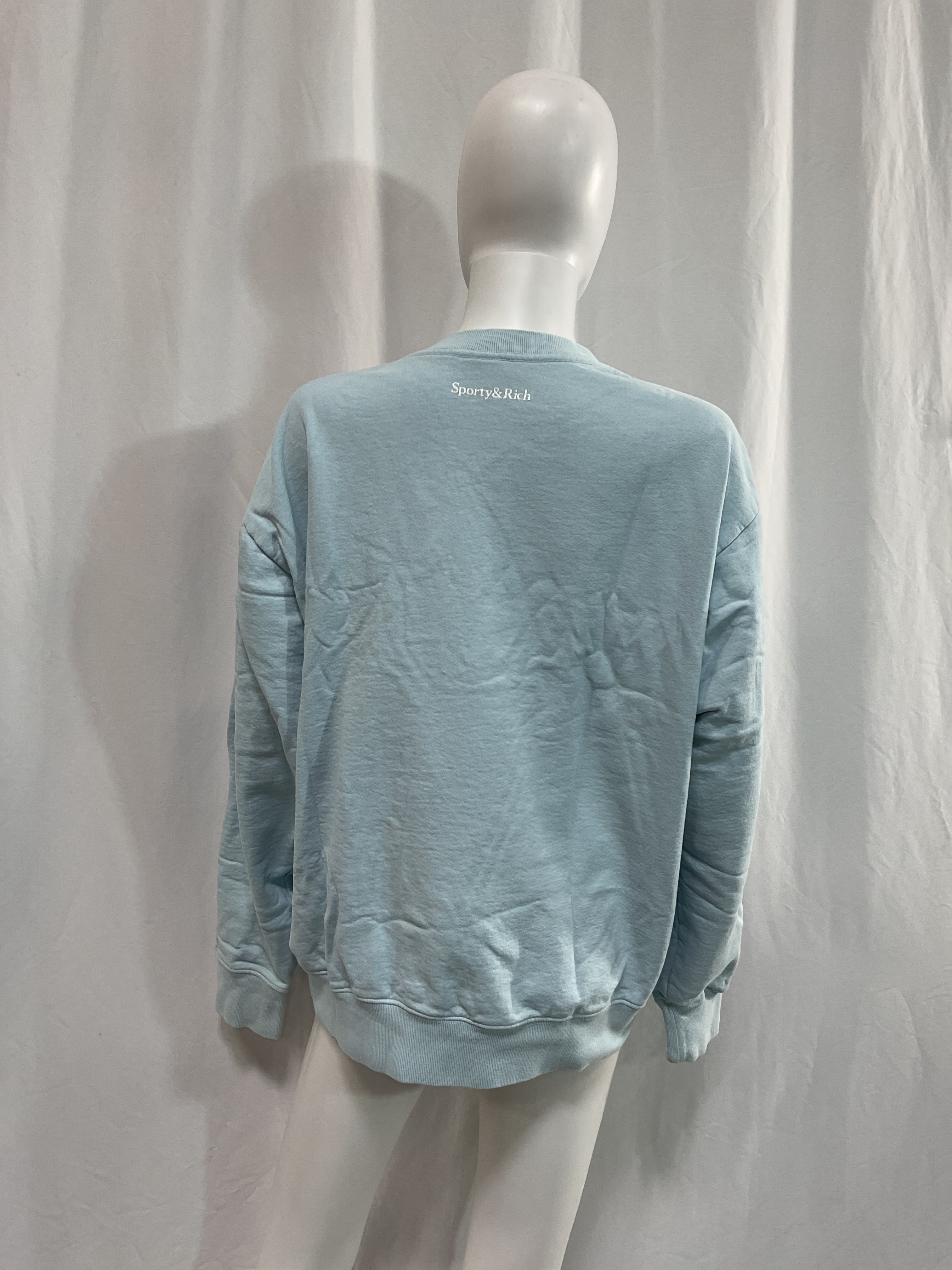 Wellness Club Flocked Crewneck - Image 3