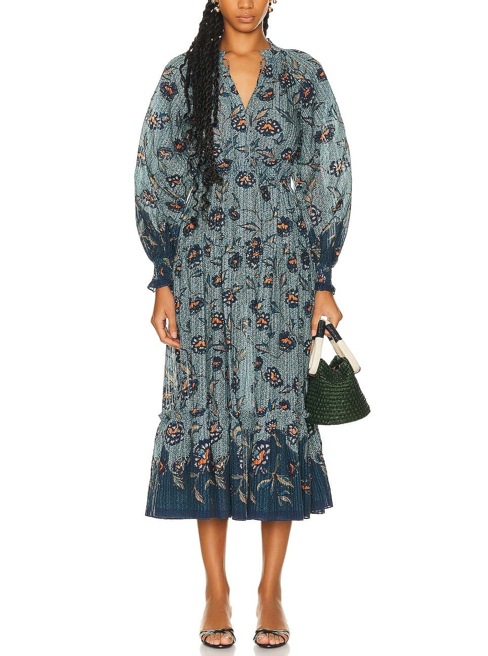 Katerina Dress In Cornflower - Image 1