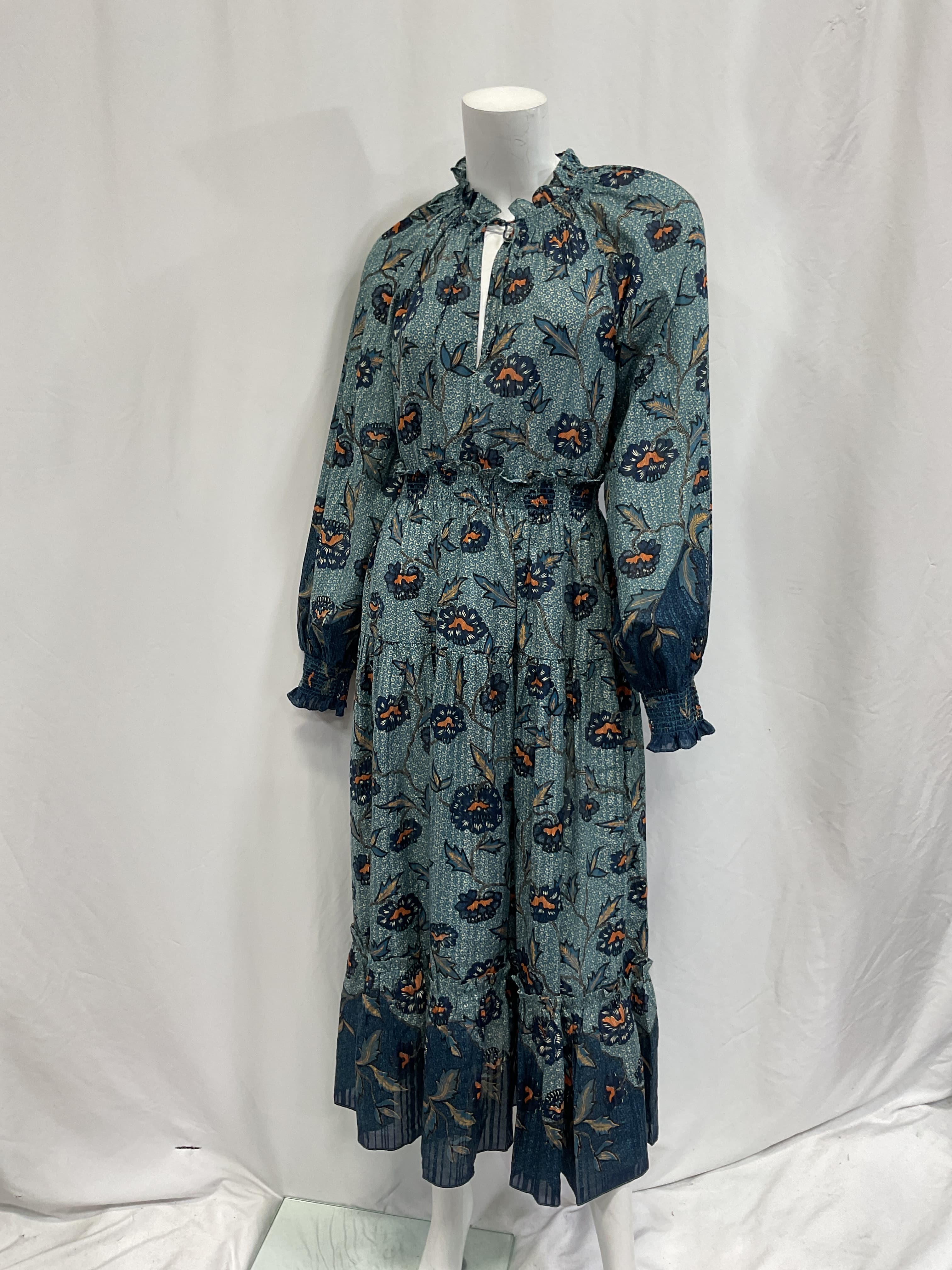 Katerina Dress In Cornflower - Image 2